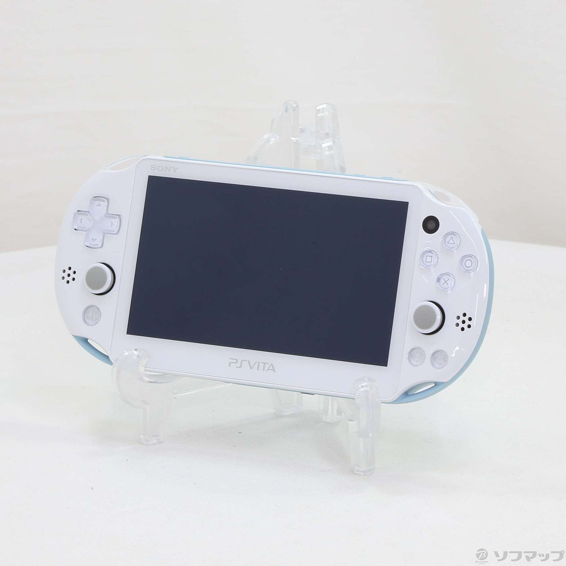 中古】PlayStation Vita Wi-Fiモデル ライトブルー／ホワイト PCH ...