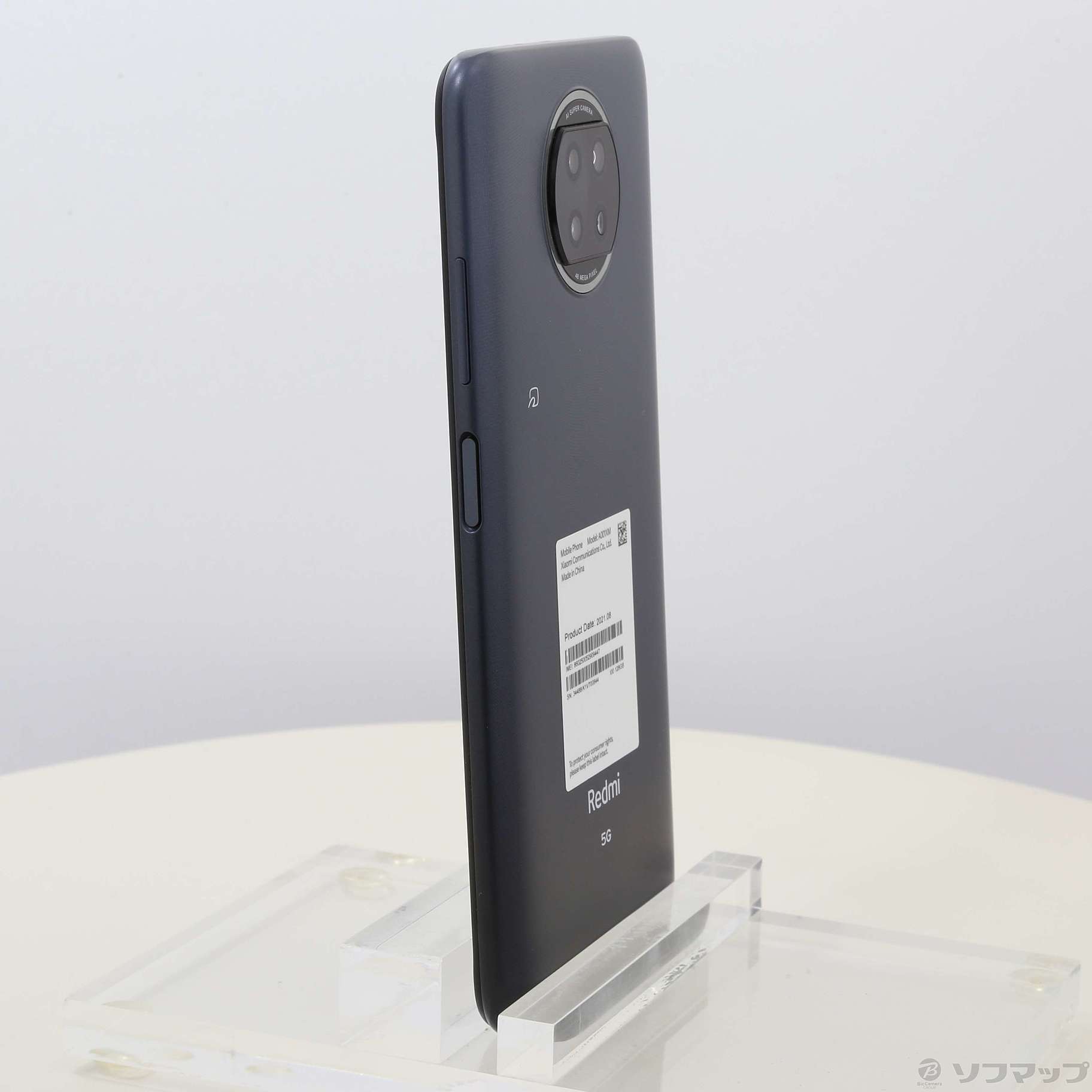 中古】Redmi Note 9T 128GB ナイトフォールブラック A001XM SoftBank
