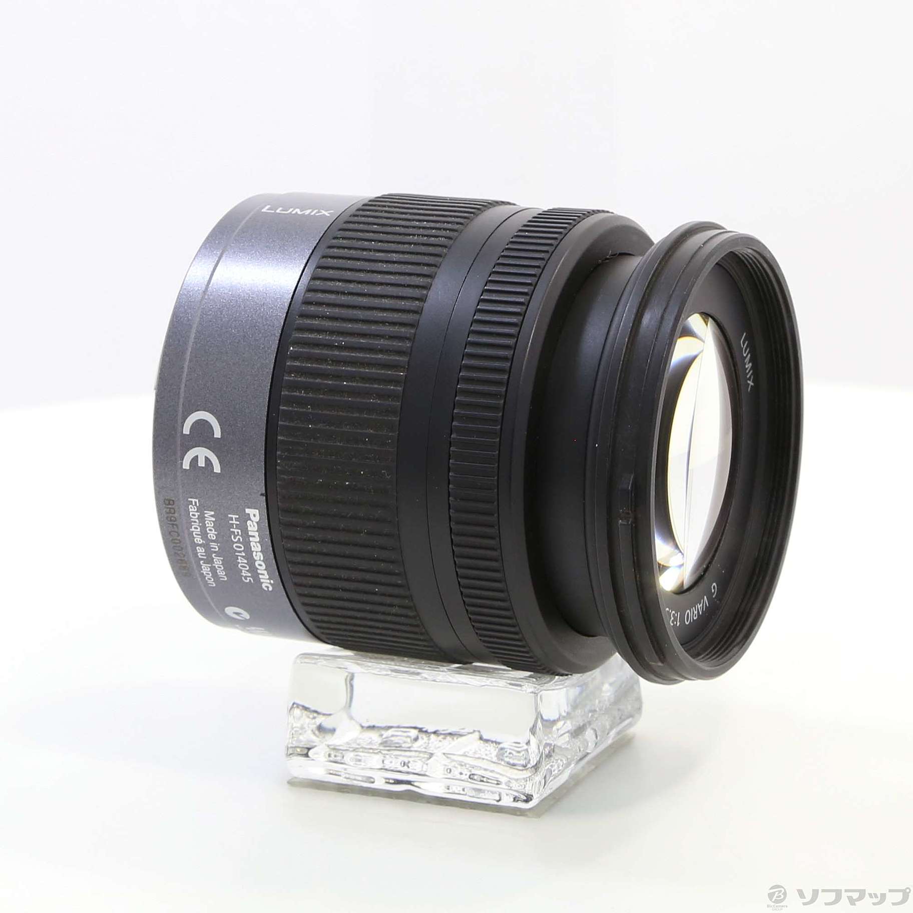 【L2240】 Panasonic G VARIO 14‐45 3.5-5.6 LUMIX G VARIO 14-45mm/F3.5-5.6 ASPH./MEGA O.I.S. H-FS014045 中古