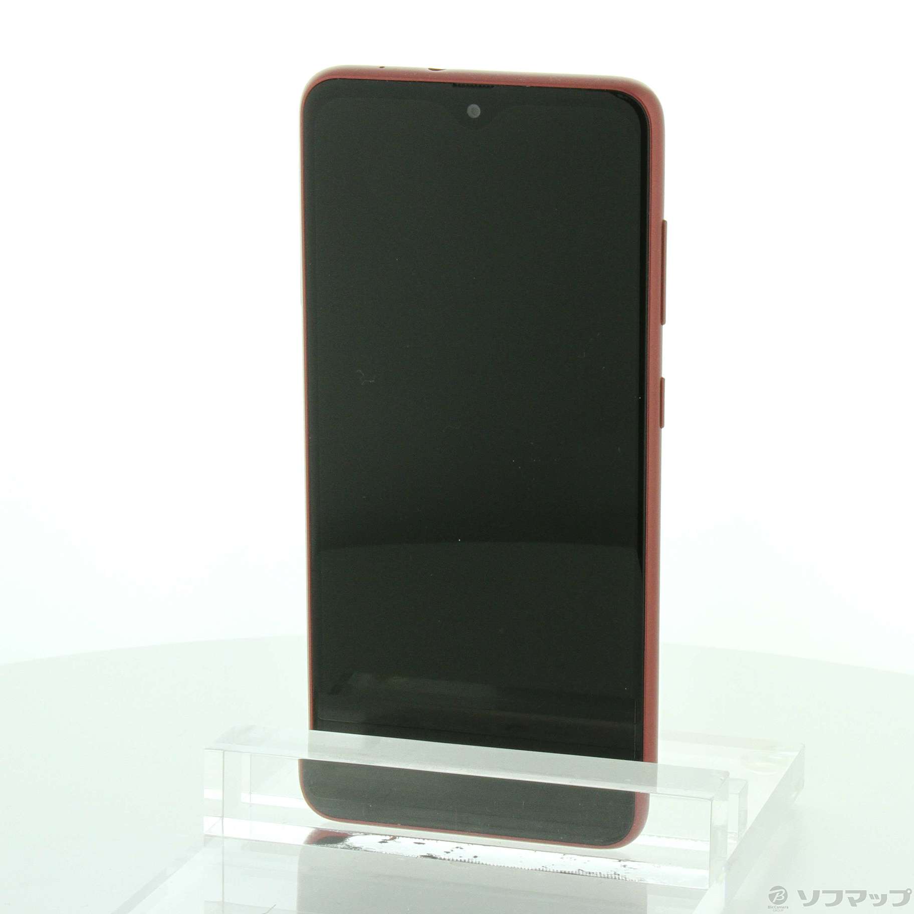 中古】Galaxy A22 5G 64GB レッド SC-56B docomoロック解除SIMフリー