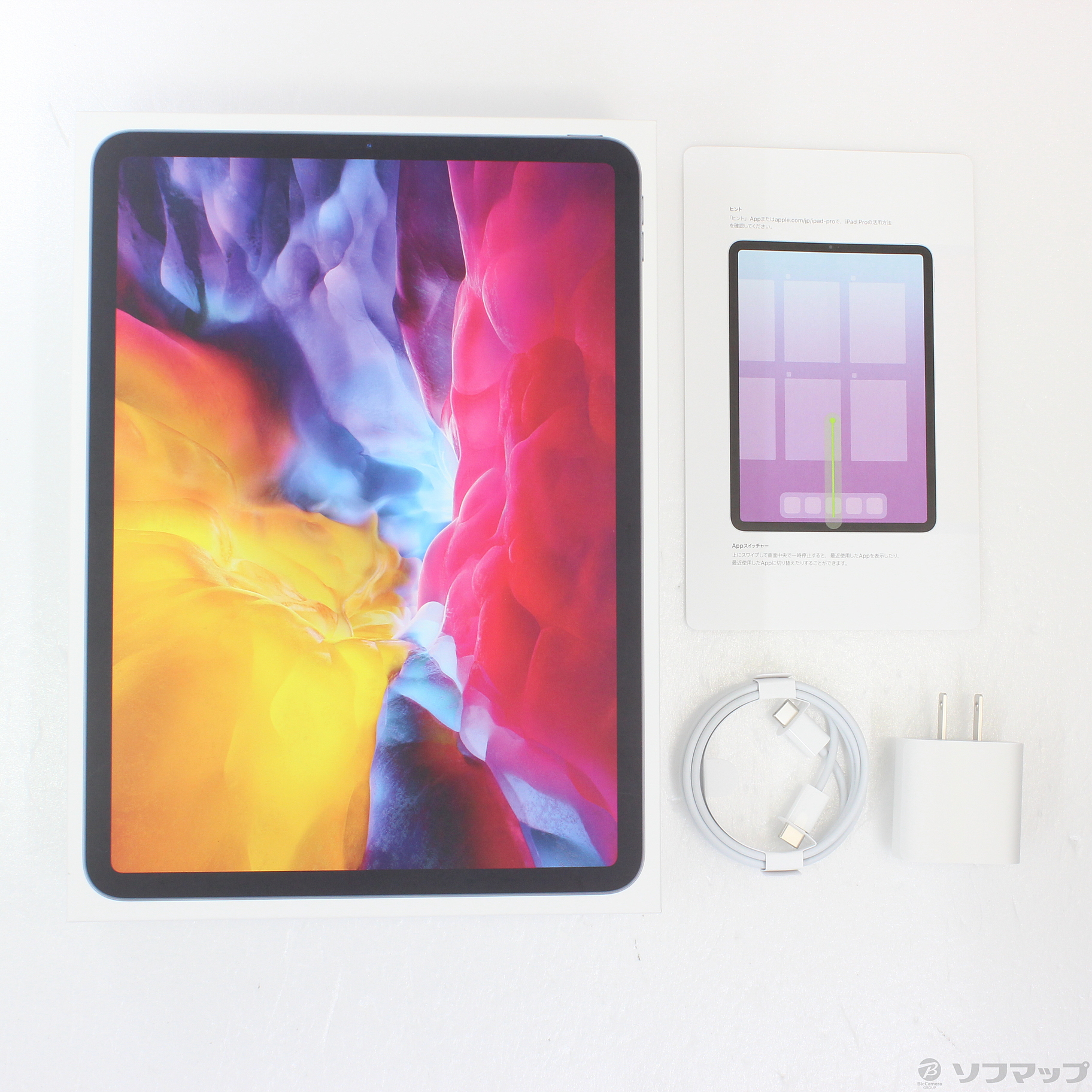 中古】iPad Pro 11インチ 第2世代 128GB スペースグレイ MY232J／A Wi