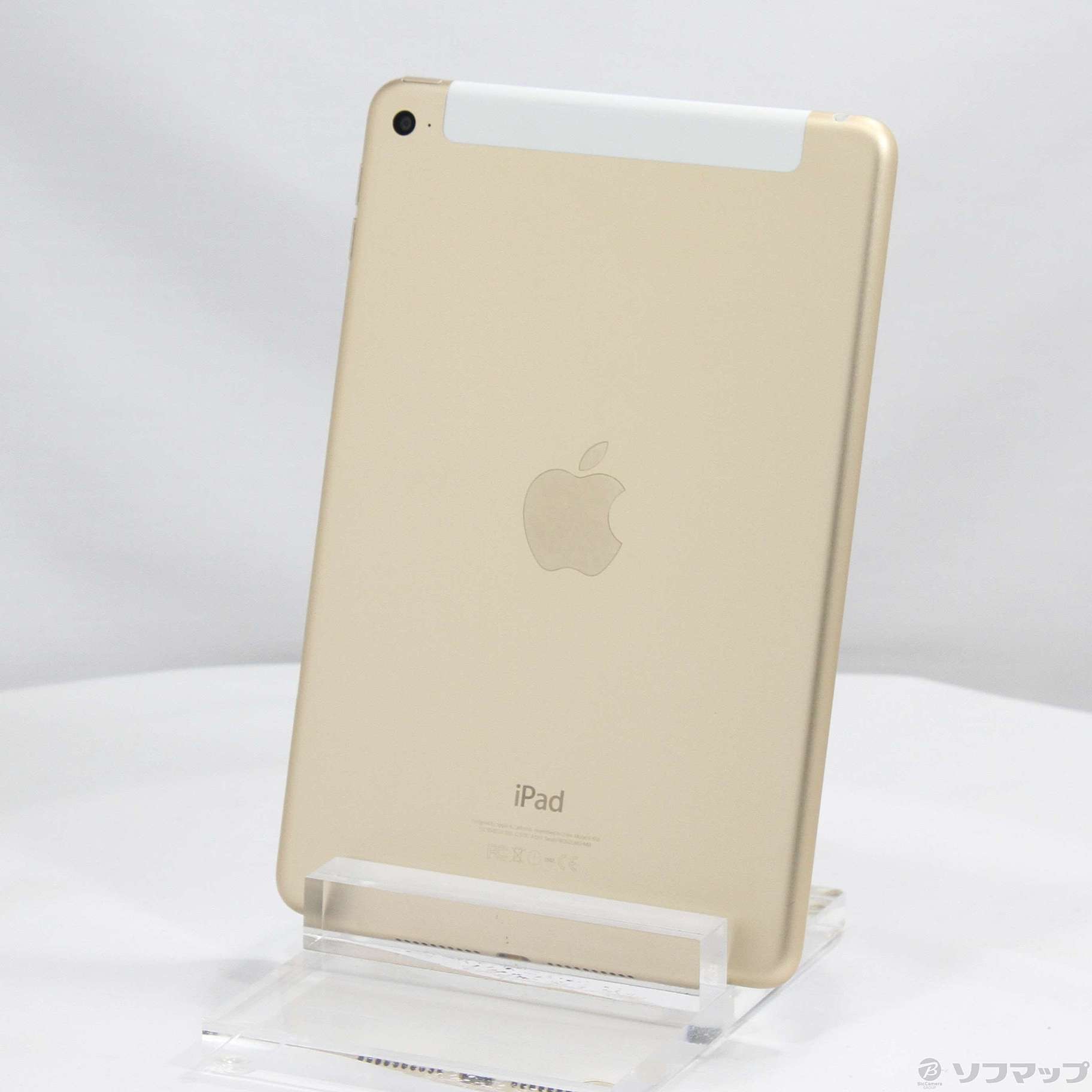 中古】iPad mini 4 64GB ゴールド MK752J／A docomoロック解除SIM
