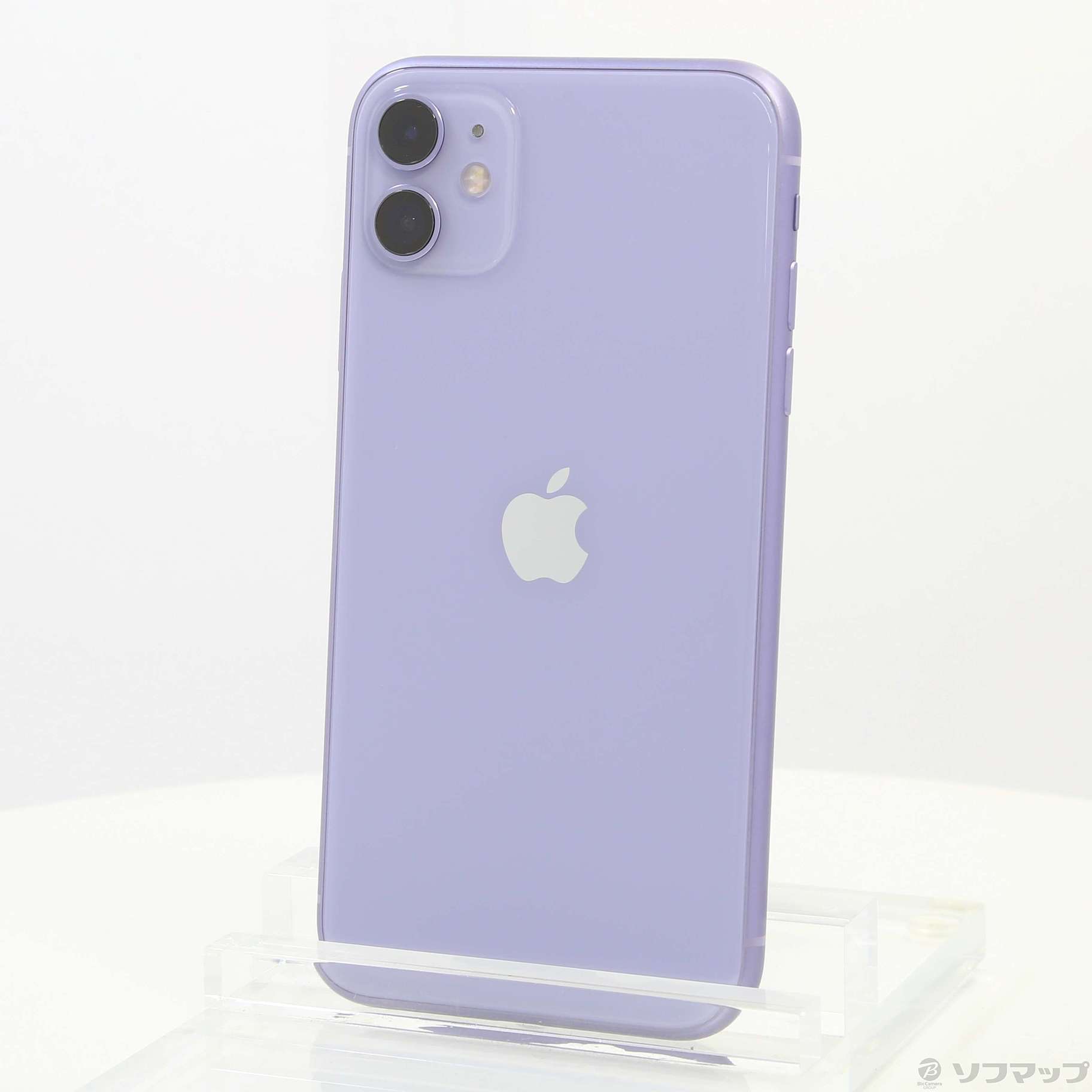 中古】iPhone11 64GB パープル MHDF3J／A SIMフリー [2133037460863