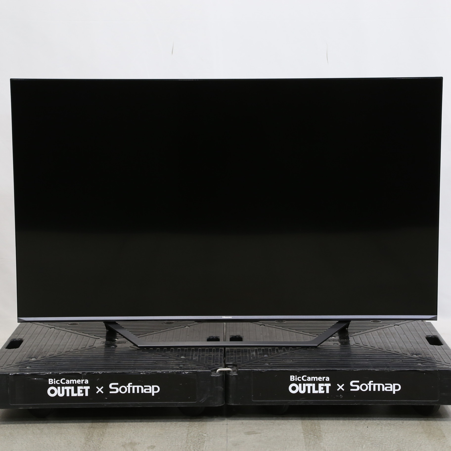 中古】〔展示品〕 液晶テレビ U75Fシリーズ ヘアライングレー 55U75F