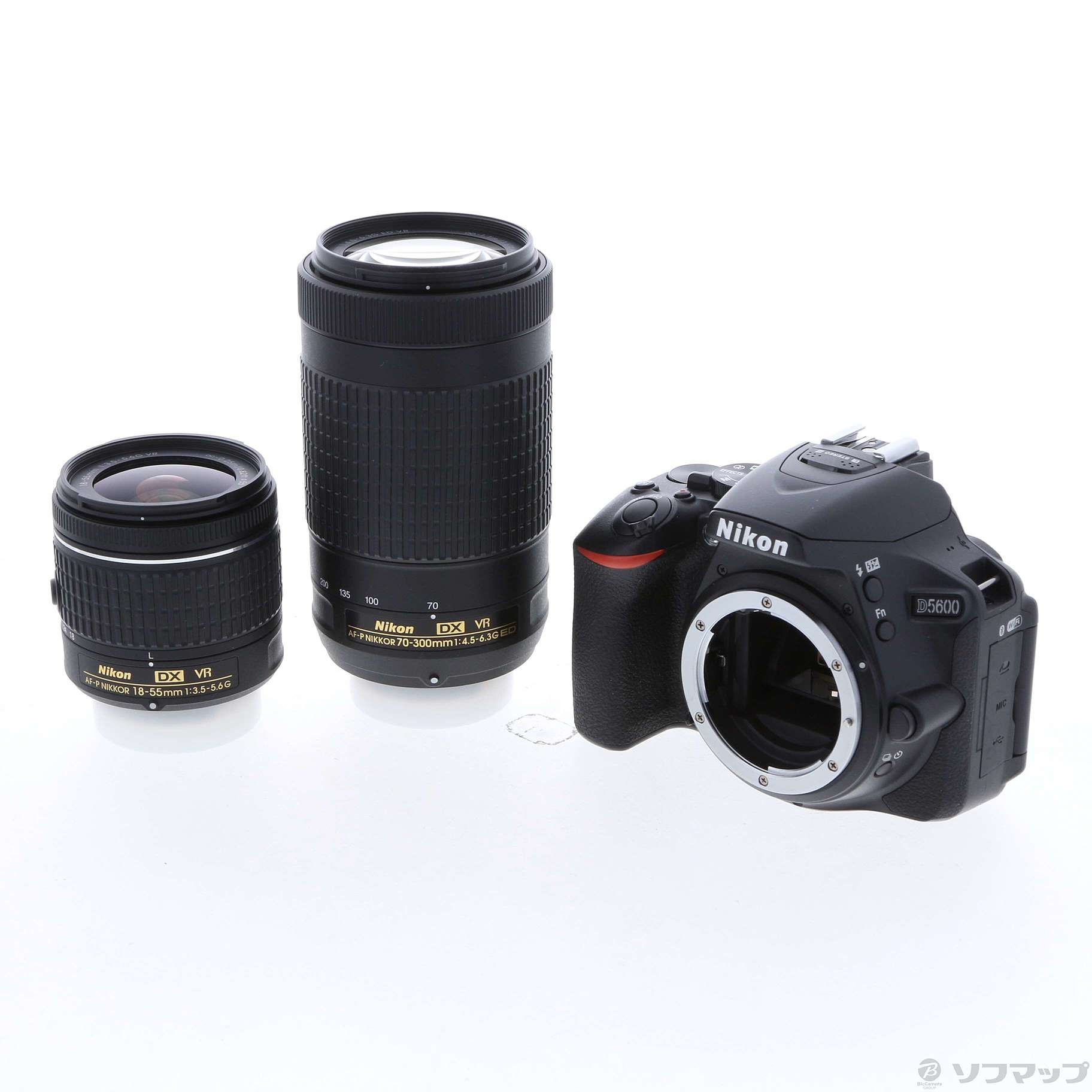 0円 芸能人愛用 Nikon D5600 ダブルズームキット 新品未使用 3年長期保証