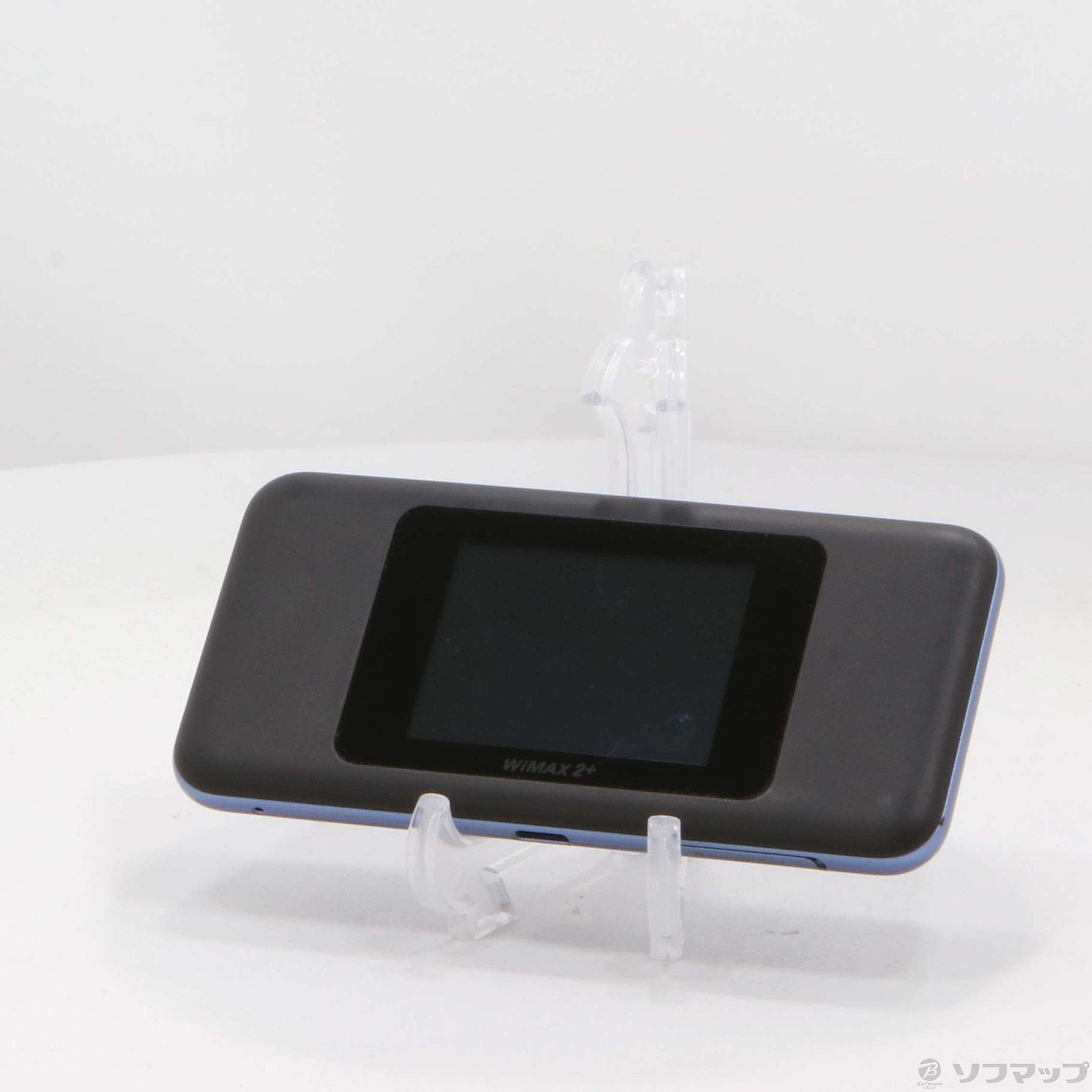 中古】Speed Wi-Fi NEXT W06 HWD37SKU ブラック×ブルー WiMAX