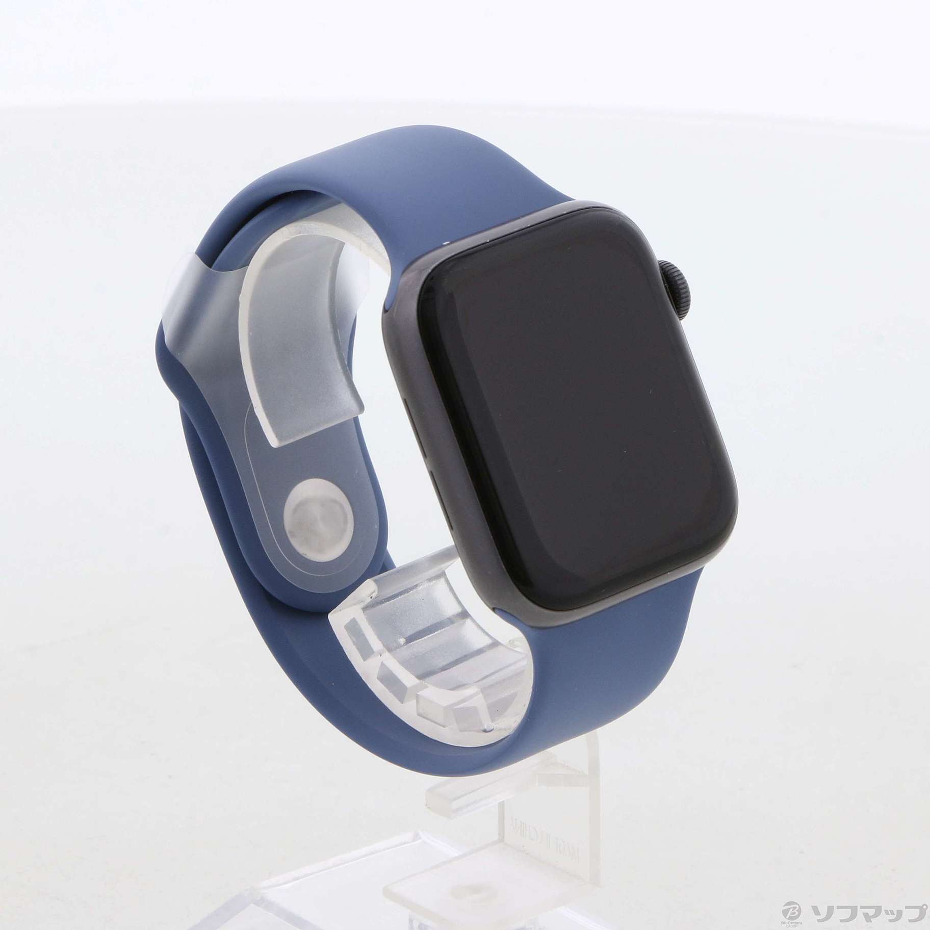 Apple Watch Series 5 GPS 44mm スペースグレイアルミニウムケース アラスカンブルースポーツバンド