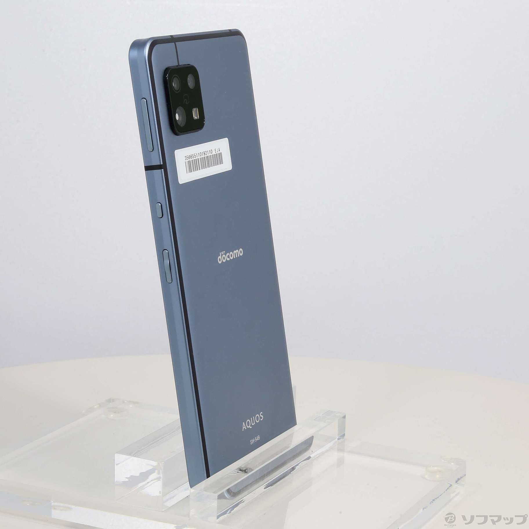 中古】AQUOS sense6 64GB ブルーメタリック SH-54B SIMフリー