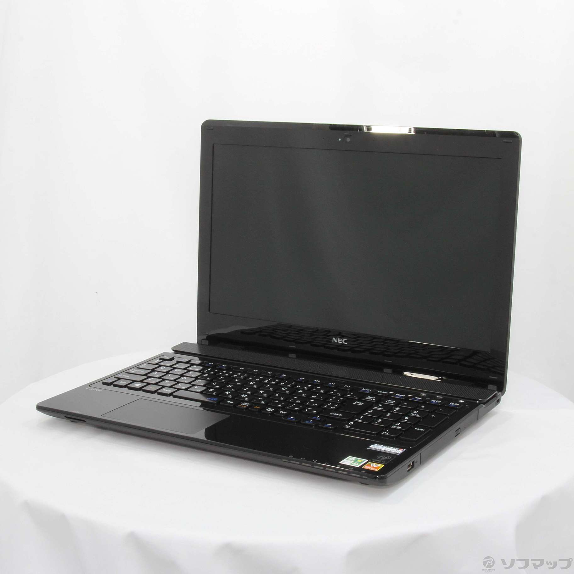 格安安心パソコン LaVie Note Standard NS350／AAB PC-NS350AAB クリスタルブラック