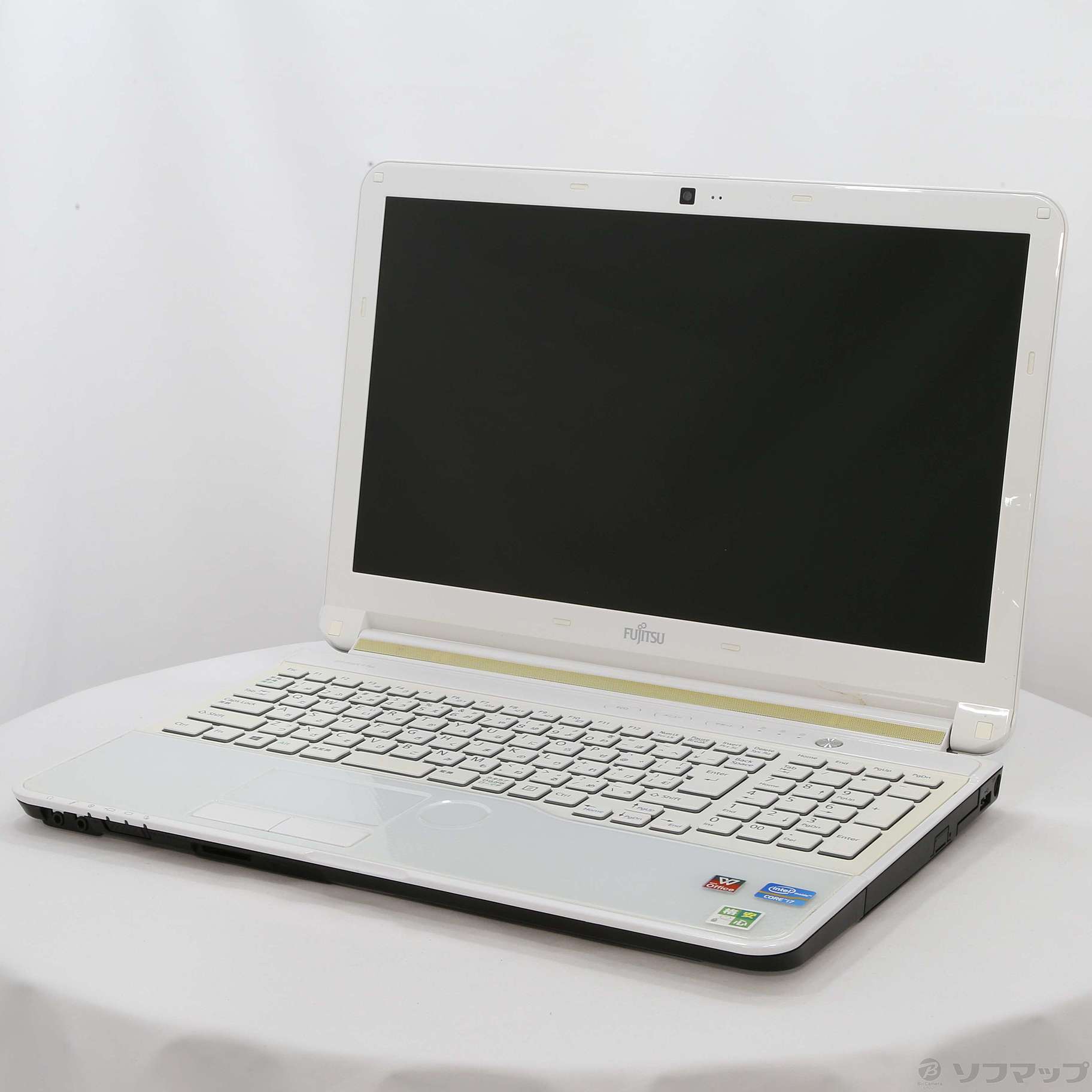 中古】格安安心パソコン LIFEBOOK AH53／K FMVA53KWP アーバンホワイト