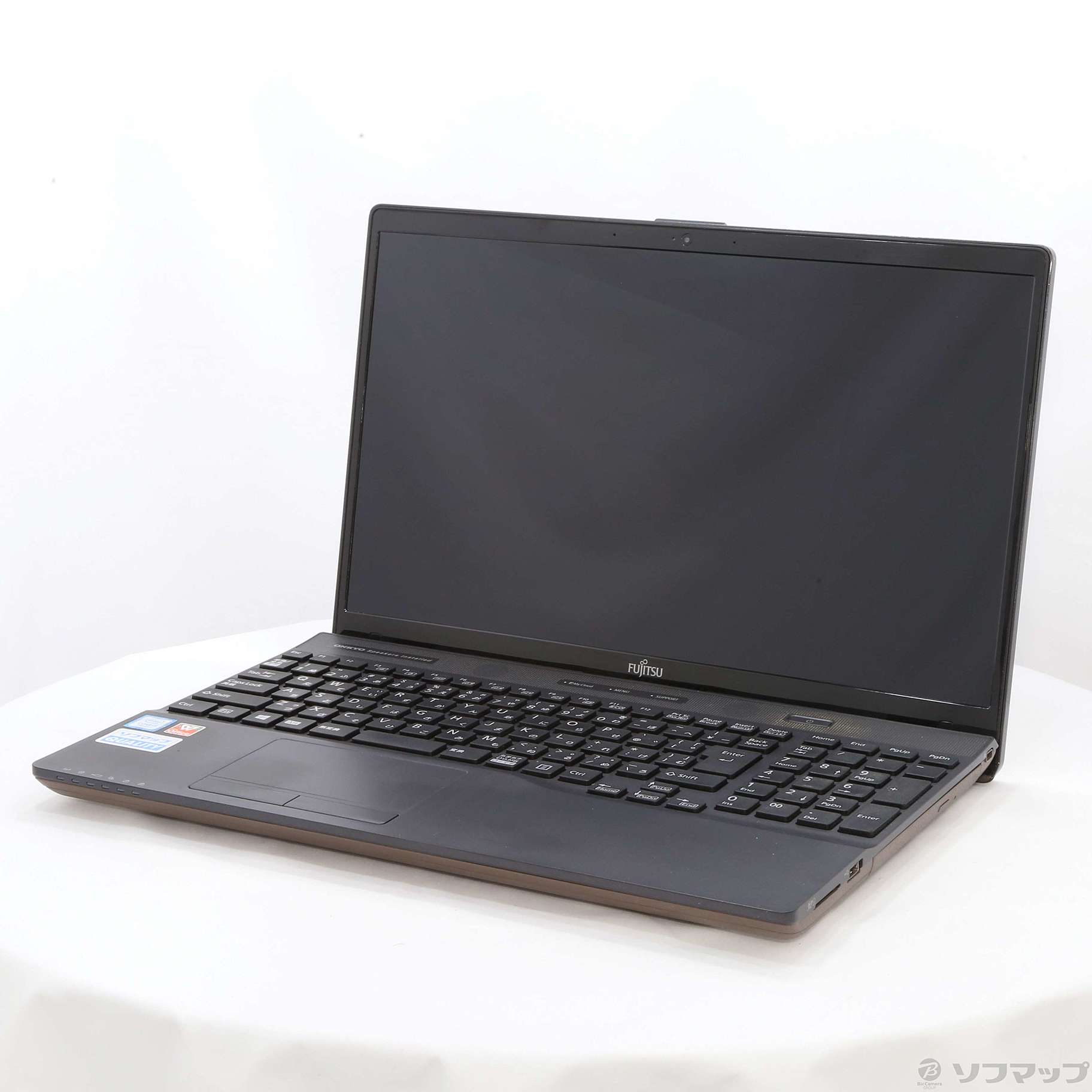 逆輸入 中古】LIFEBOOK 〔Windows ブライトブラック FMVA45B3B AH45／B3 Windowsノート本体