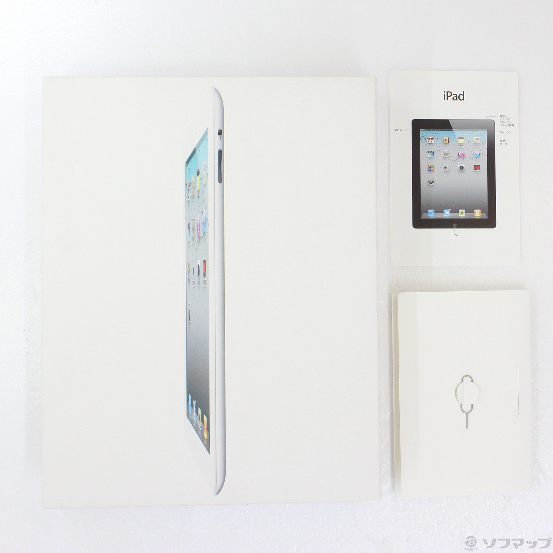中古】iPad 2 64GB ホワイト MC984J／A SoftBank [2133037570616] - リコレ！|ソフマップの中古通販サイト