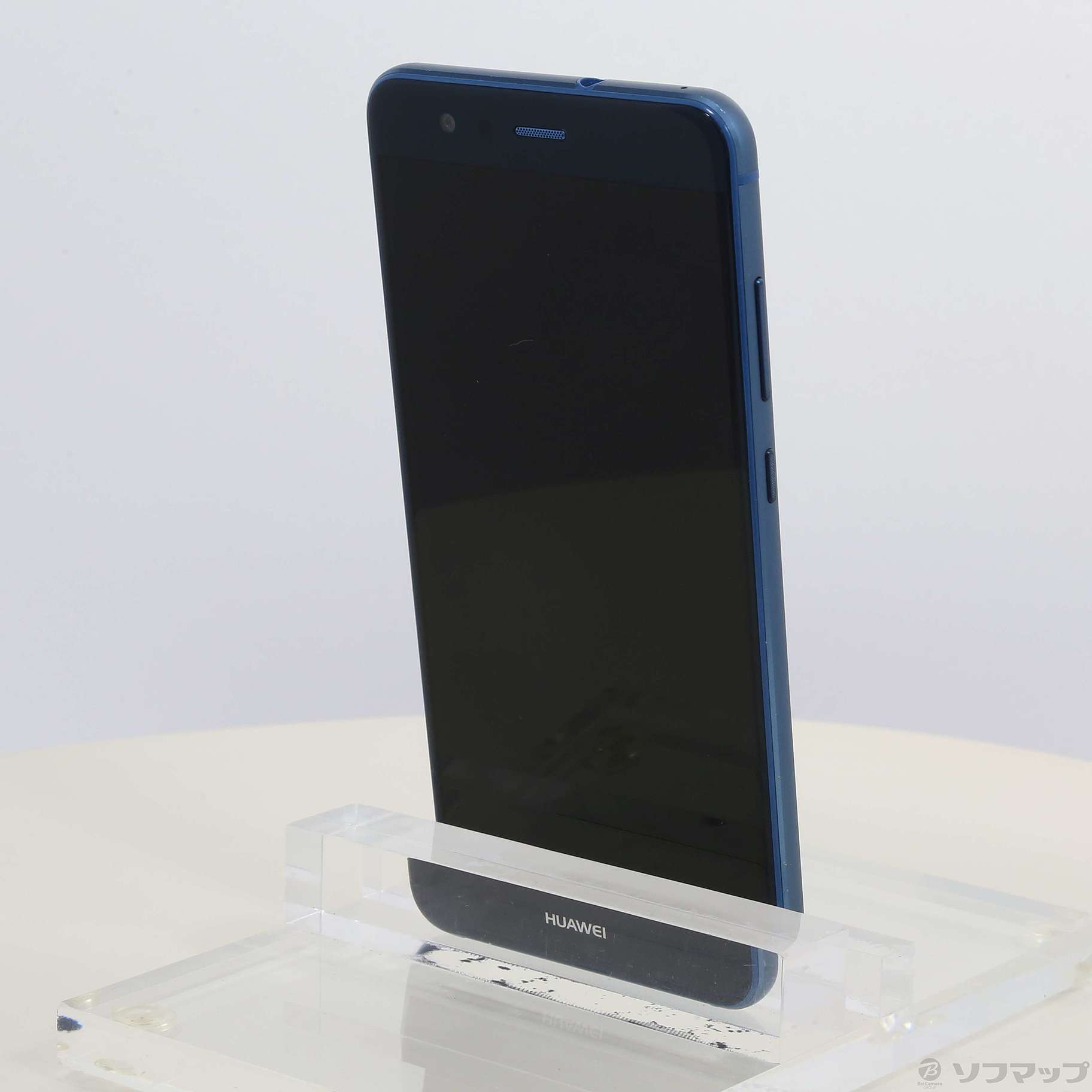中古】HUAWEI P10 lite 32GB サファイアブルー WAS-LX2J SIMフリー