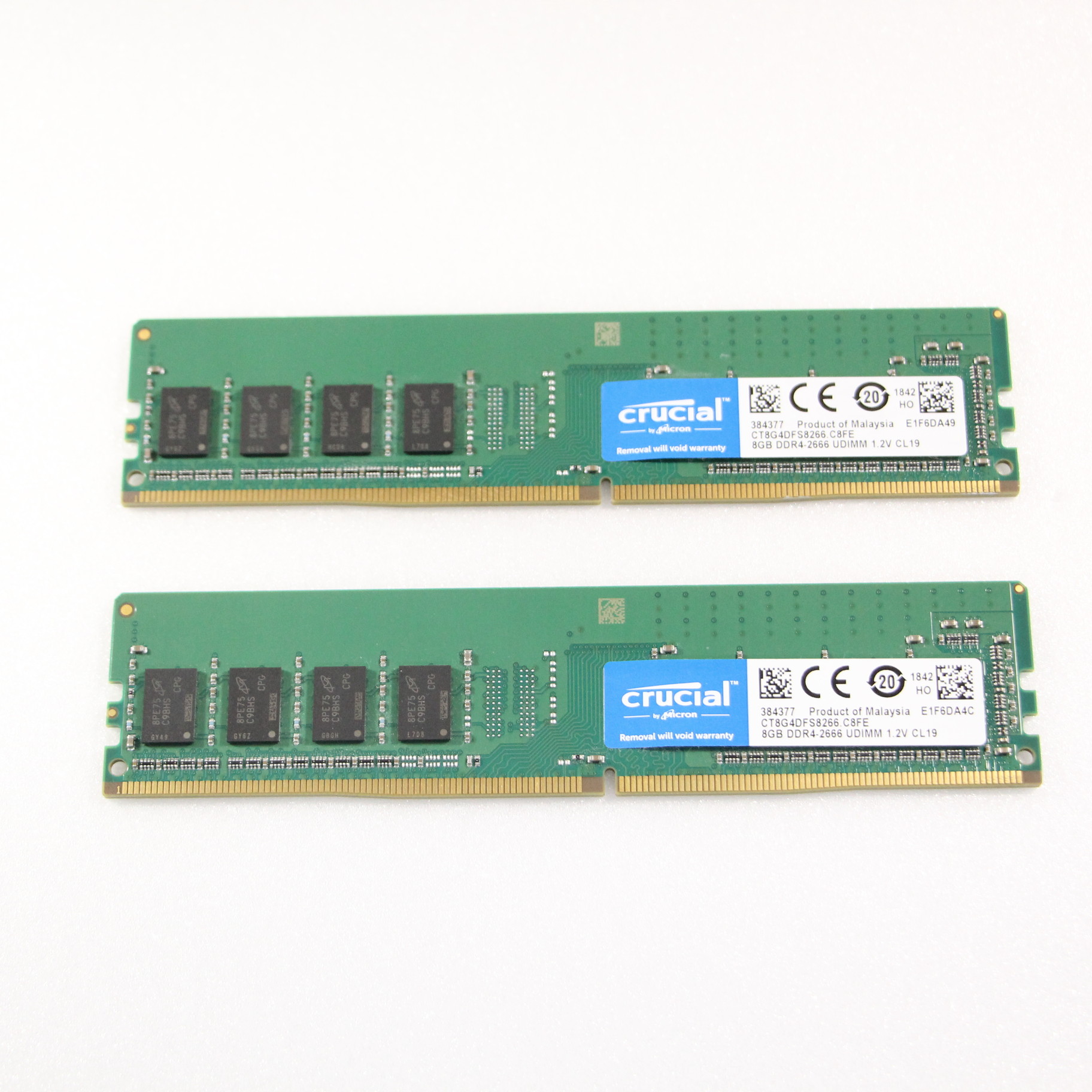 中古】288P PC4-21300 DDR4-2666 16GB 8GB×2枚組 [2133037581612 ...