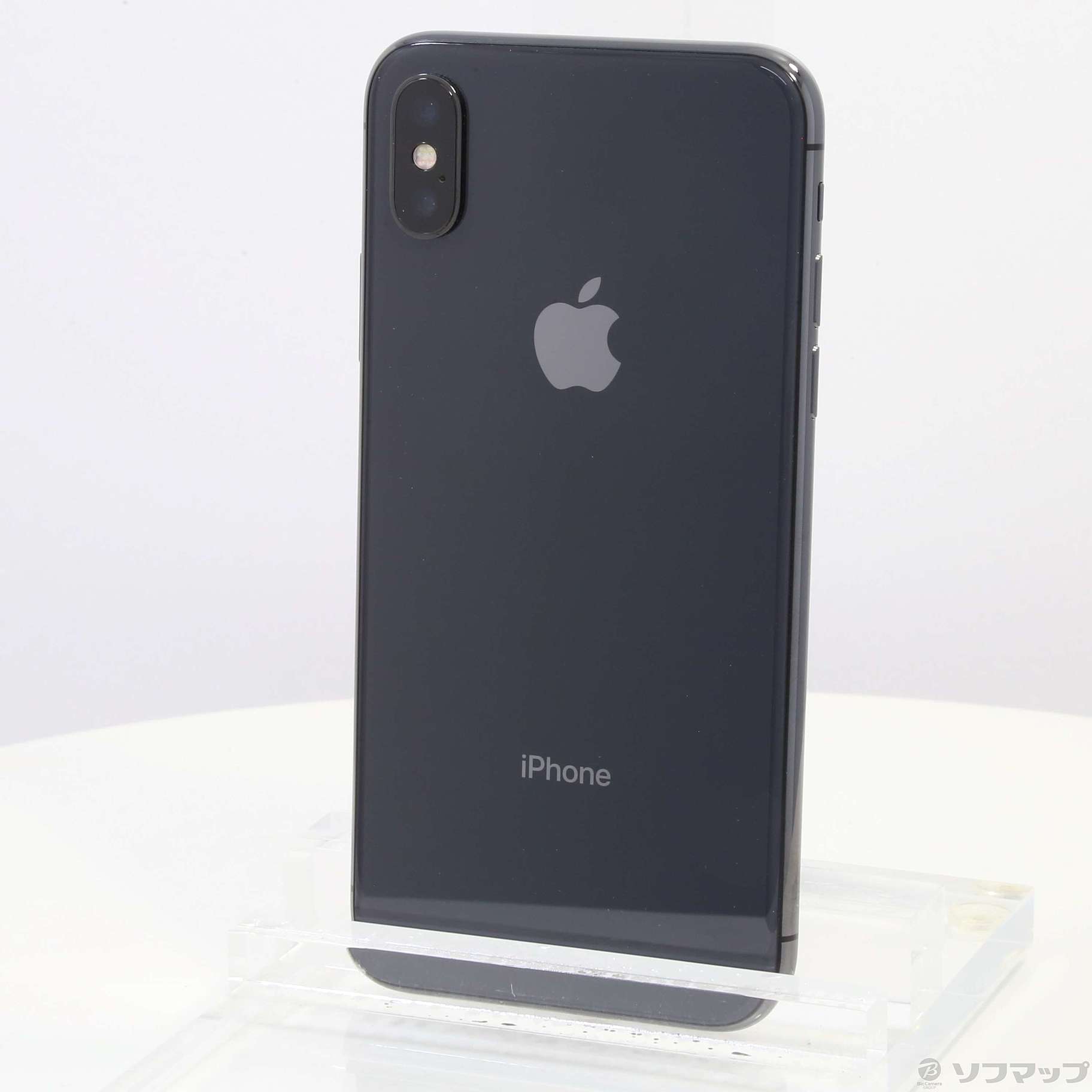 中古】セール対象品 iPhoneX 256GB スペースグレイ NQC12J／A SIM