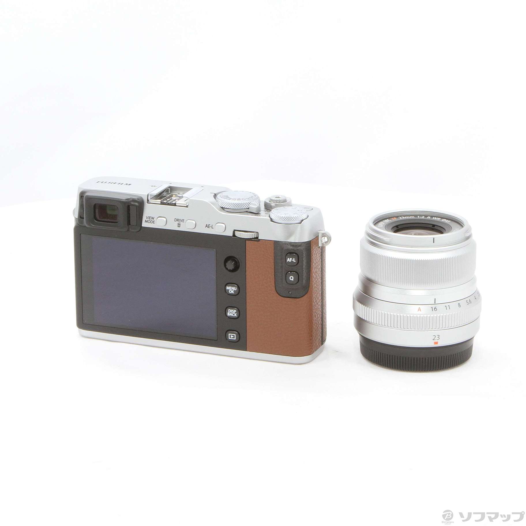 中古】X-E3 XF23mmF2 R WRレンズキット ブラウン [2133037601129
