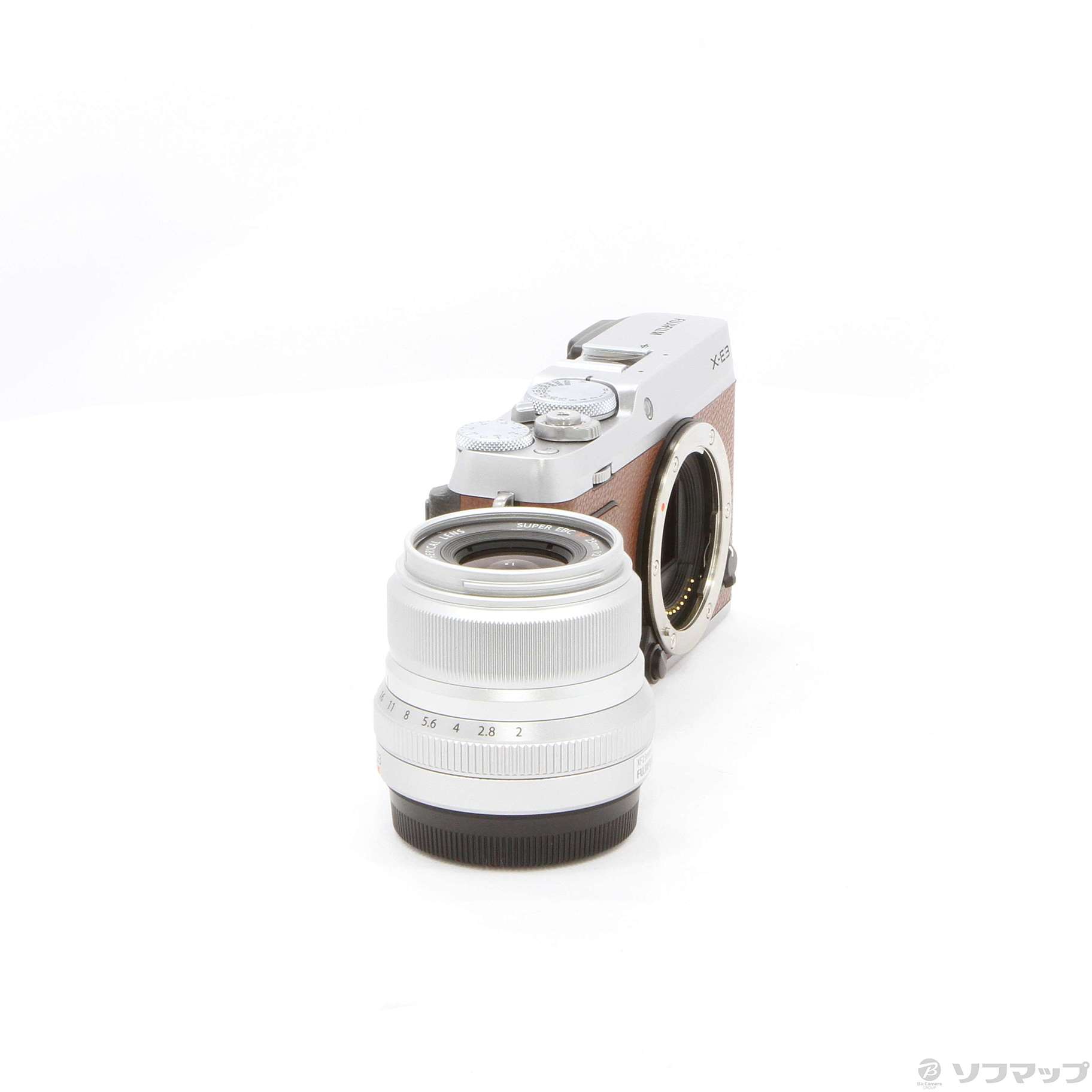 中古】X-E3 XF23mmF2 R WRレンズキット ブラウン [2133037601129