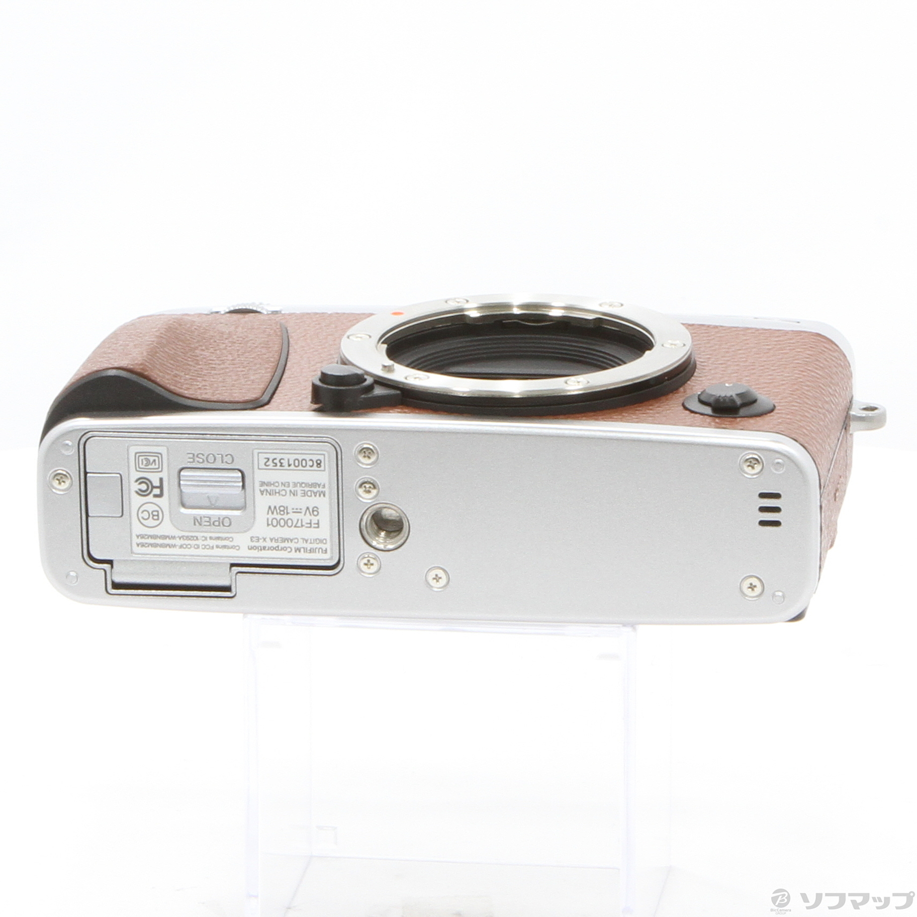中古】X-E3 XF23mmF2 R WRレンズキット ブラウン [2133037601129