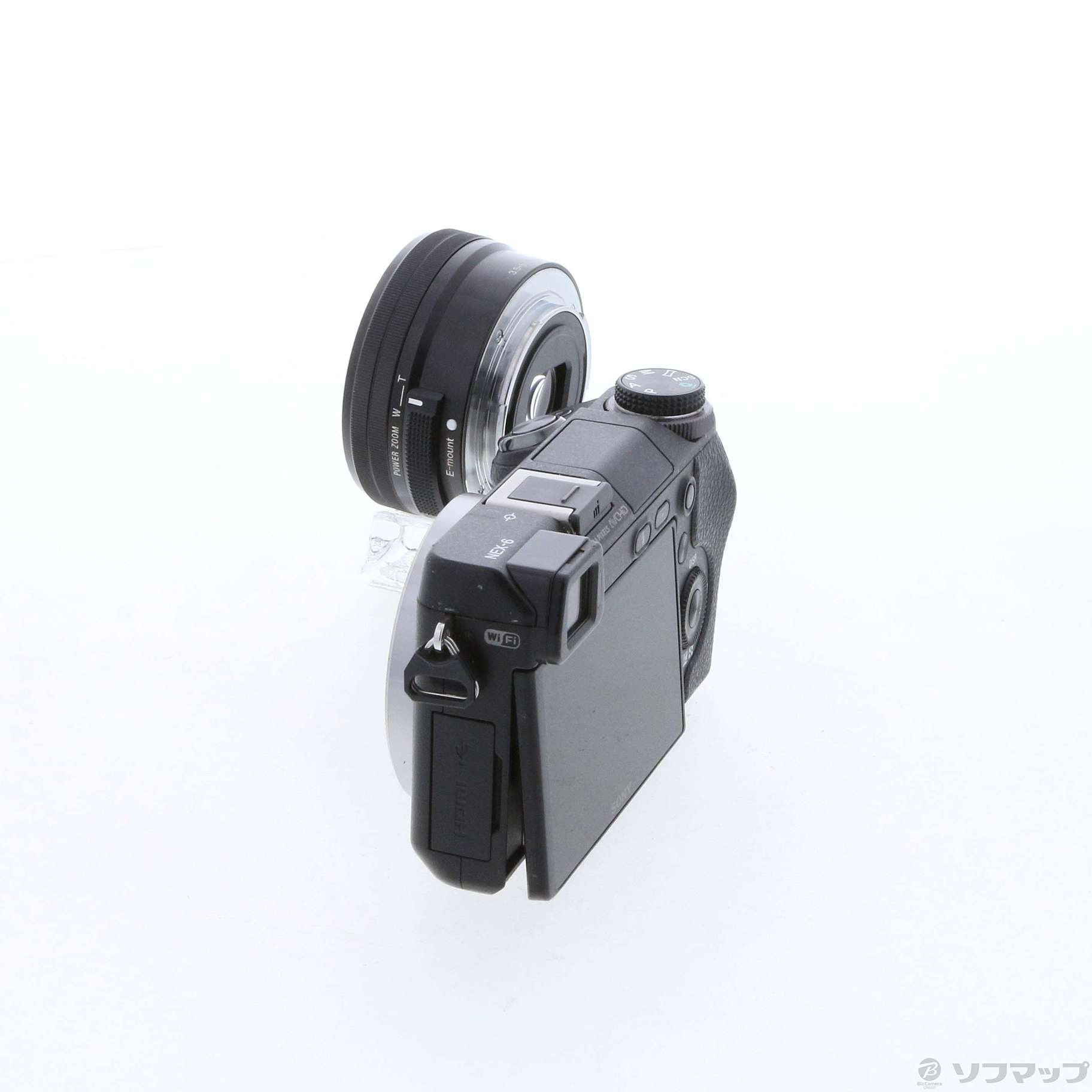 中古】α NEX-6L パワーズームレンズキット ブラック [2133037606049] - リコレ！|ビックカメラグループ  ソフマップの中古通販サイト