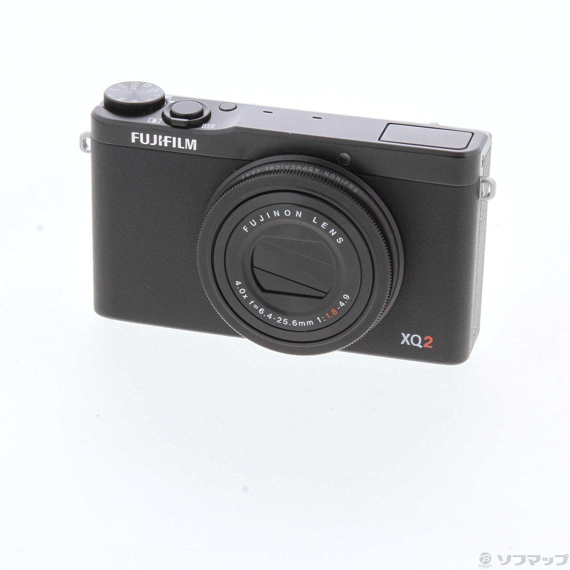 中古】FUJIFILM XQ2 (1200万画素／4倍／ブラック／SDXC) FX-XQ2B