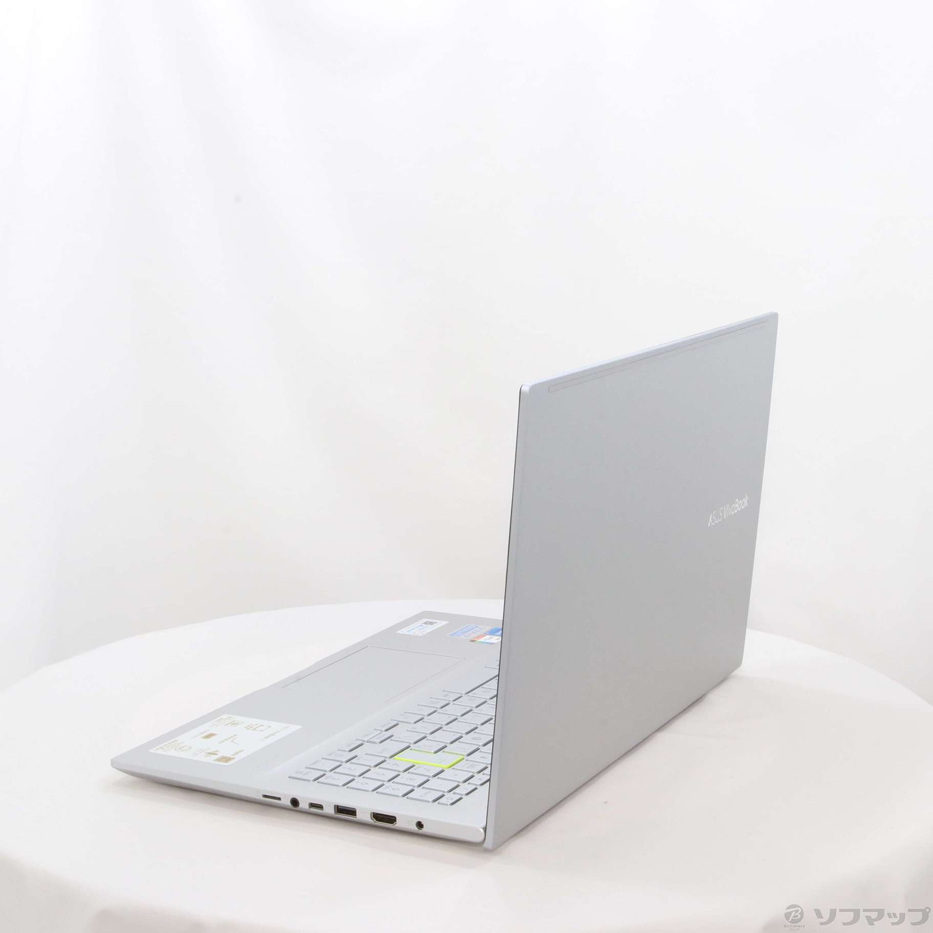 VivoBook 15 K513EA K513EA-BQ994TS トランスペアレントシルバー 〔Windows 10〕 ◇03/11(金)値下げ！