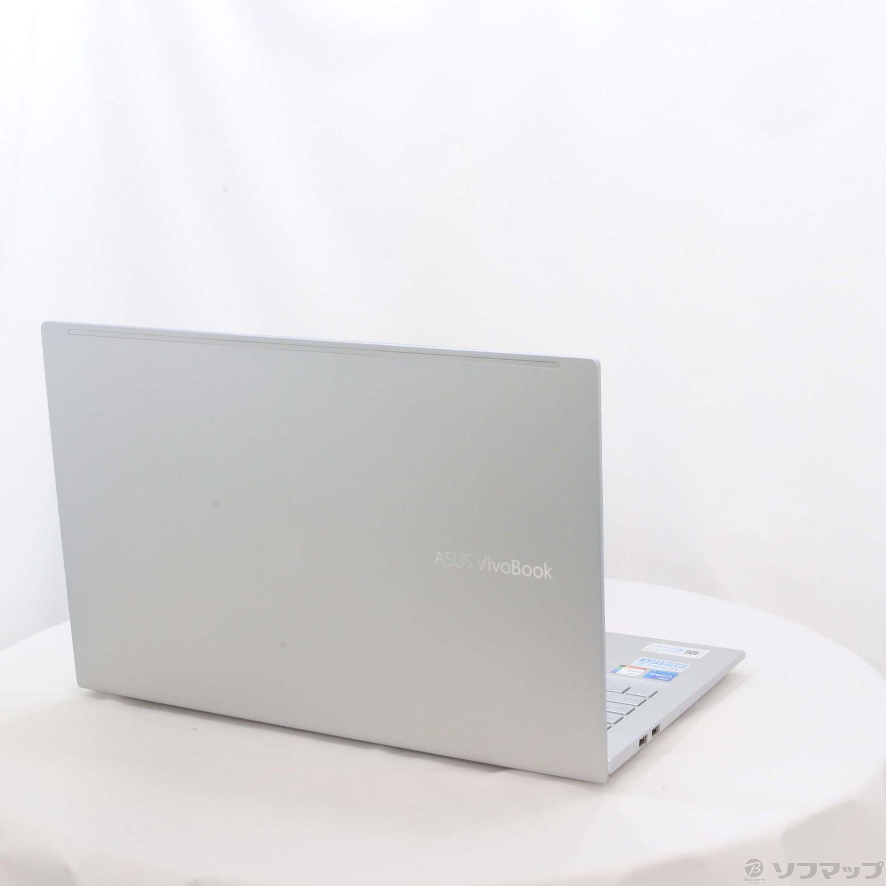 中古】VivoBook 15 K513EA K513EA-BQ994TS トランスペアレントシルバー 