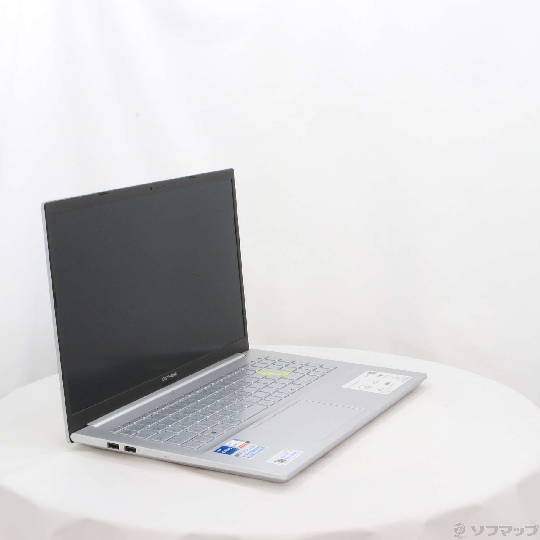中古】VivoBook 15 K513EA K513EA-BQ994TS トランスペアレントシルバー 