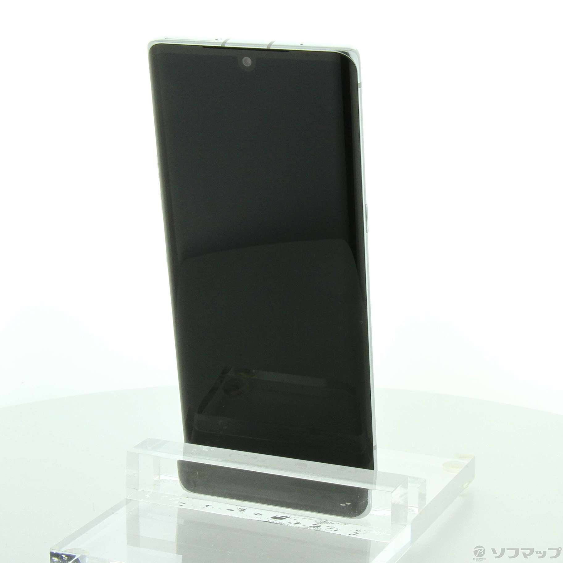中古】LG VELVET 128GB オーロラホワイト L-52A docomoロック解除SIM
