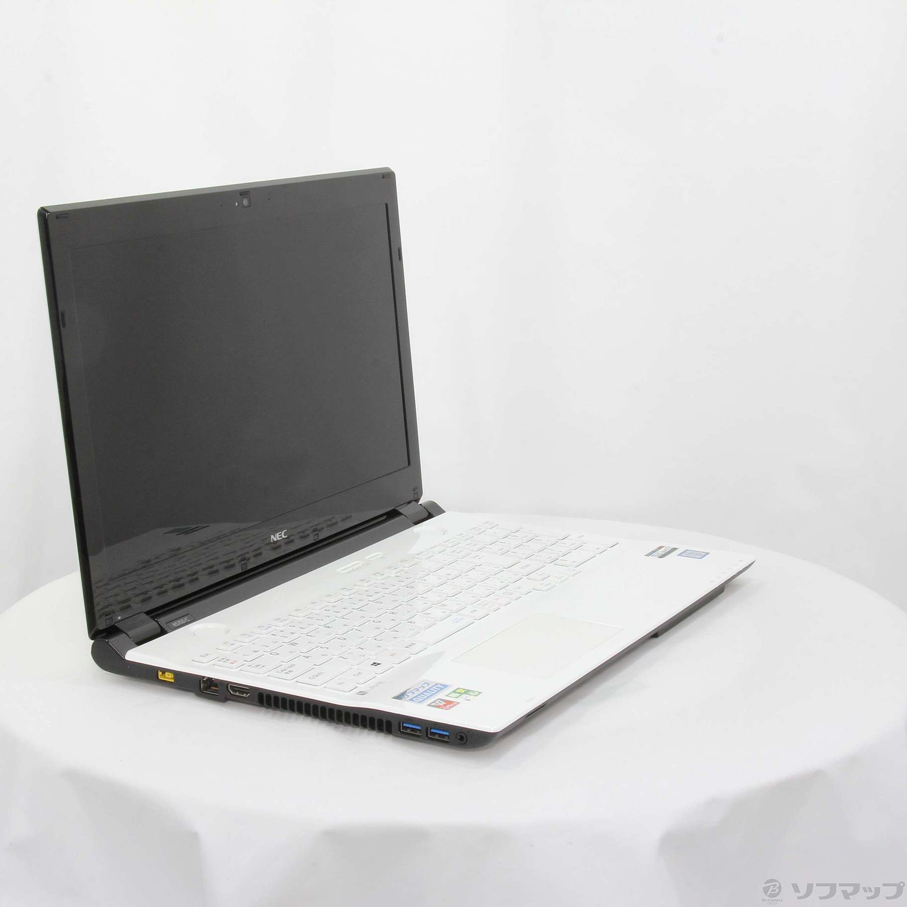 格安安心パソコン LaVie Note Standard NS350／CAW-Y PC-NS350CAW-Y クリスタルホワイト 〔Windows  10〕