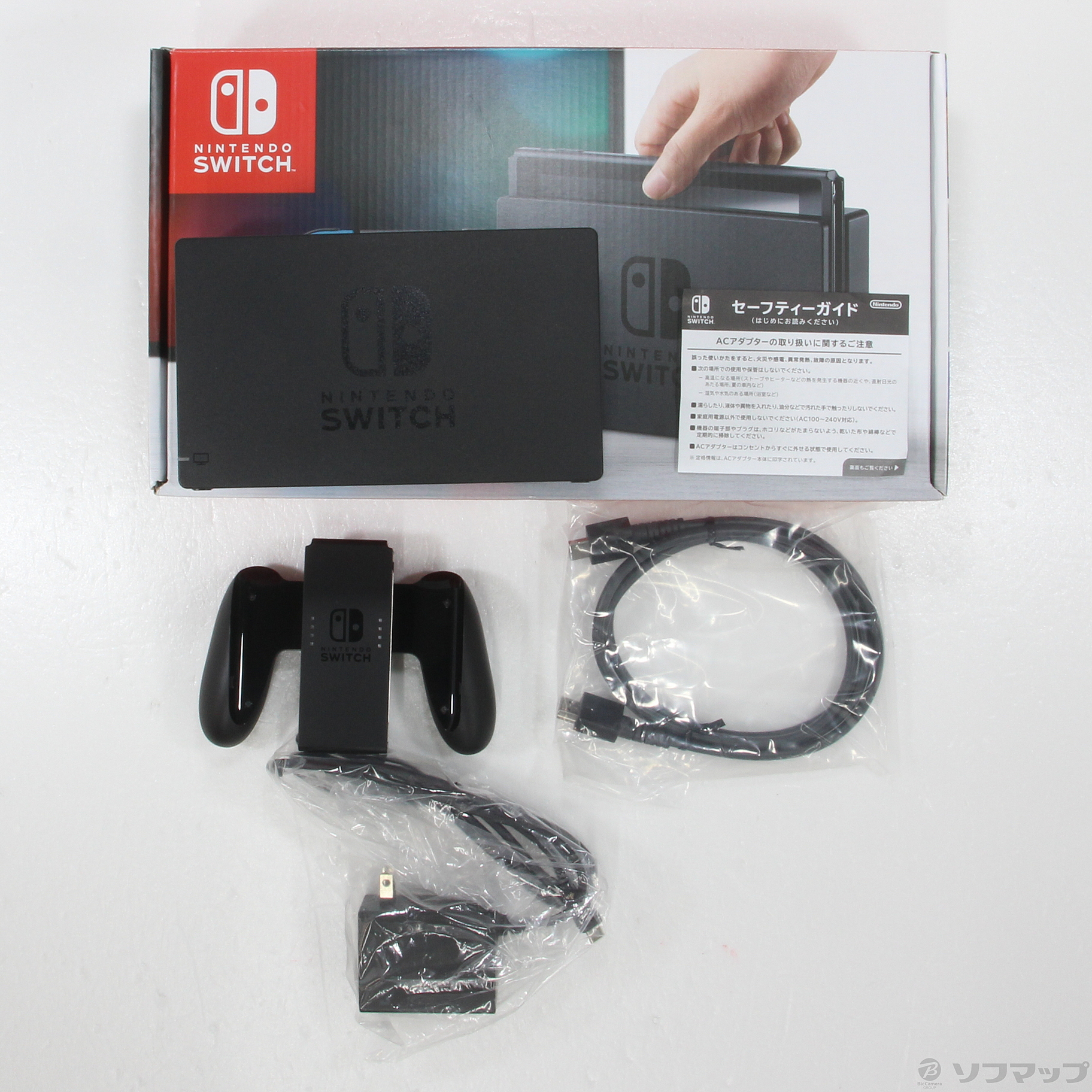 中古】Nintendo Switch Joy-Con (L) ネオンブルー／ (R) ネオンレッド 