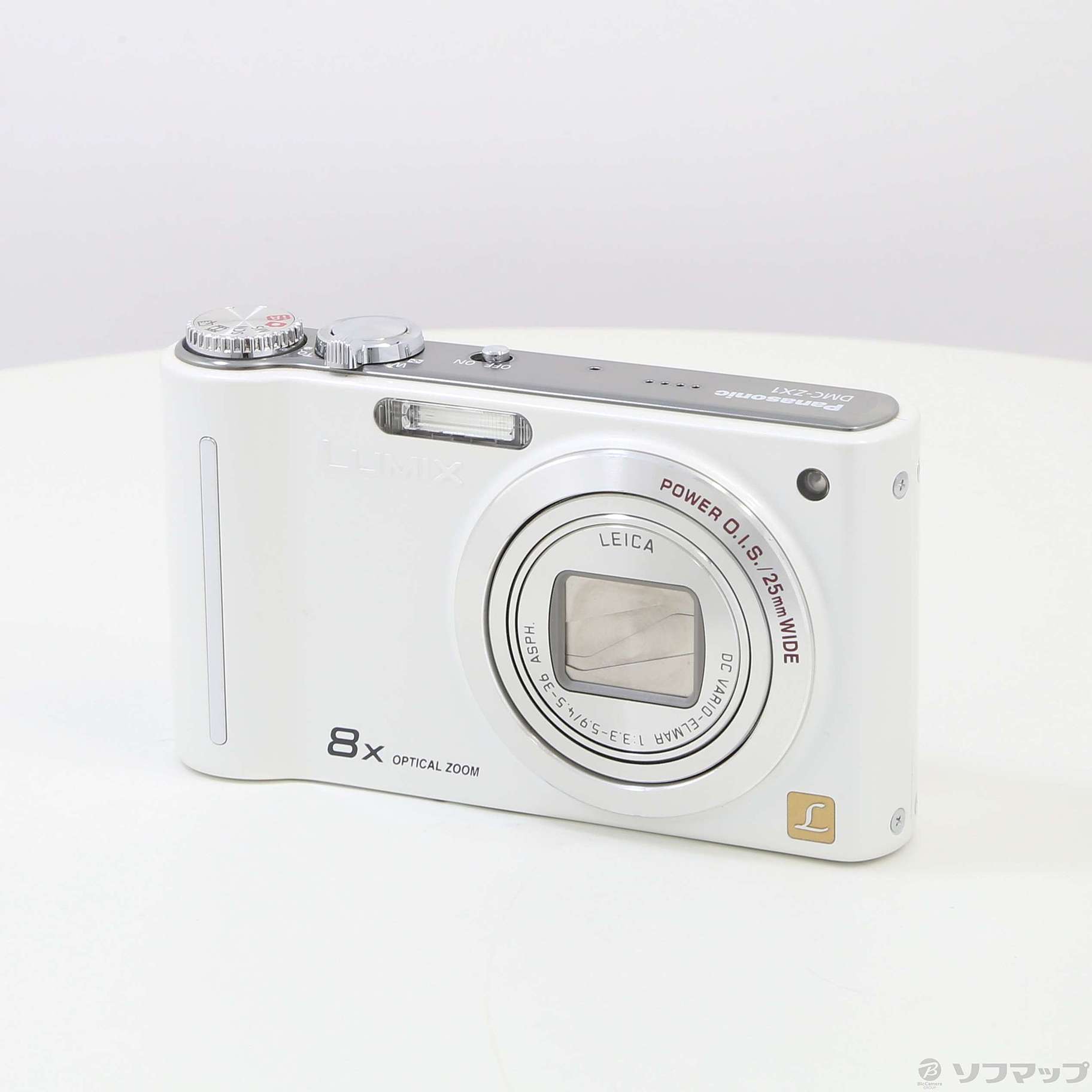 中古】LUMIX DMC-ZX1-W (1210万画素／8倍ズーム／ホワイト) ◇03/22(火