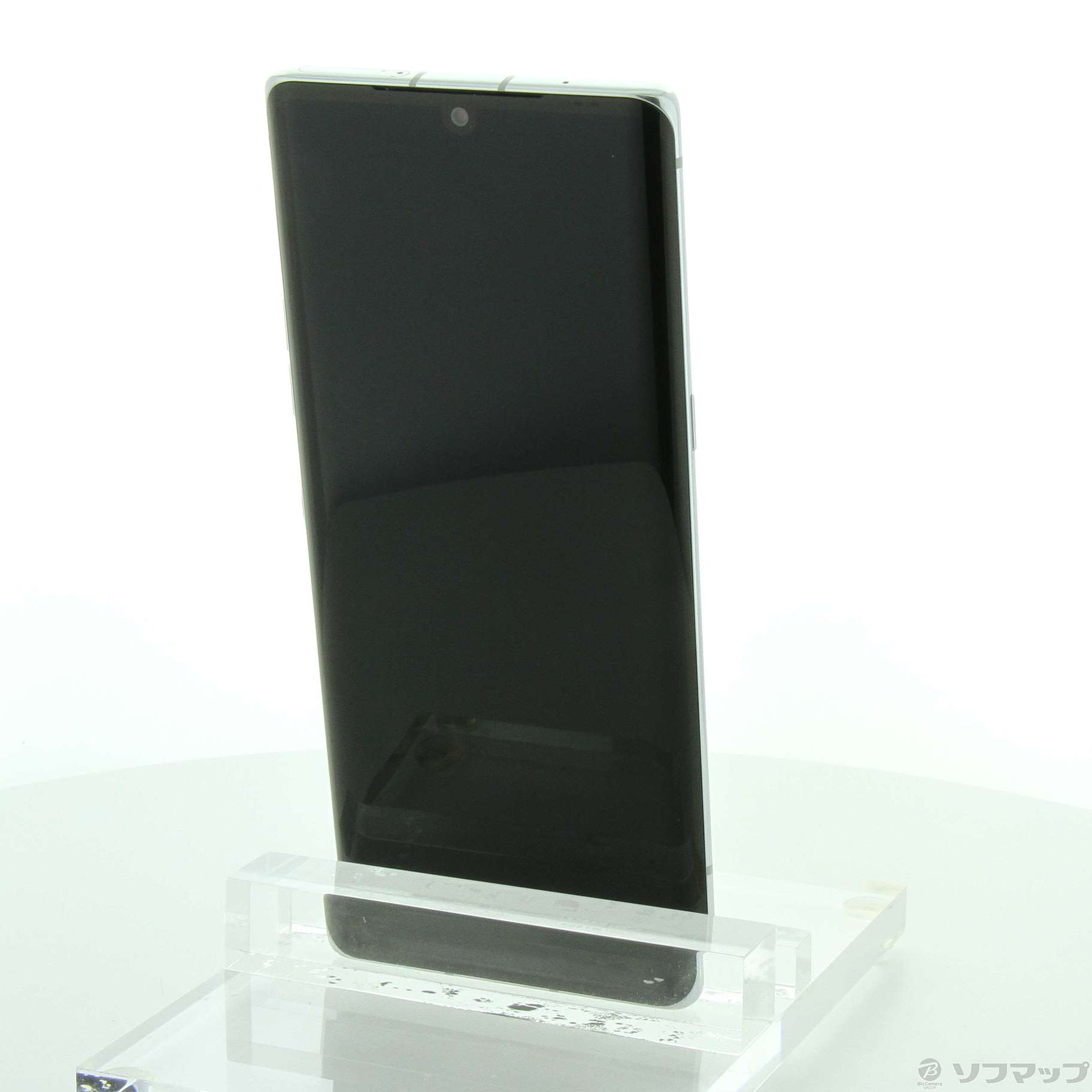 中古】LG VELVET 128GB オーロラホワイト L-52A docomoロック