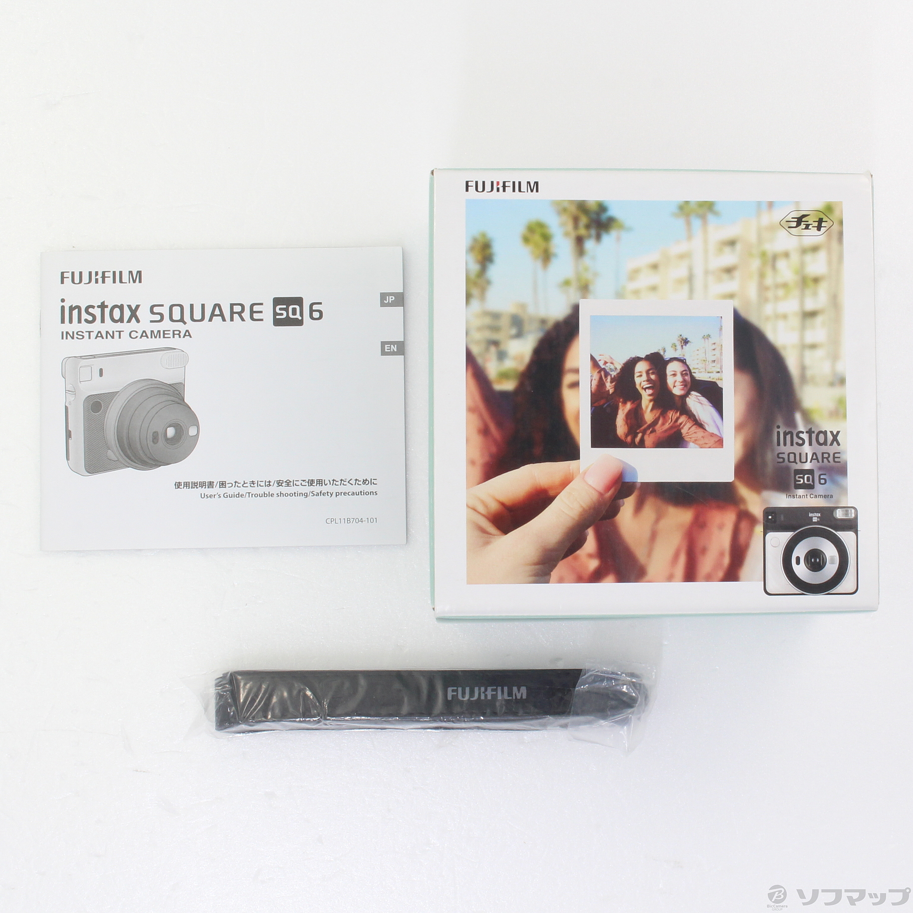 中古】instax SQUARE SQ6 パールホワイト [2133037667460] - リコレ