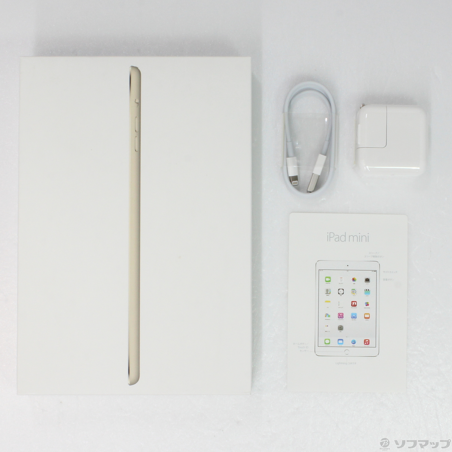 中古】iPad mini 3 16GB ゴールド MGYE2J／A Wi-Fi
