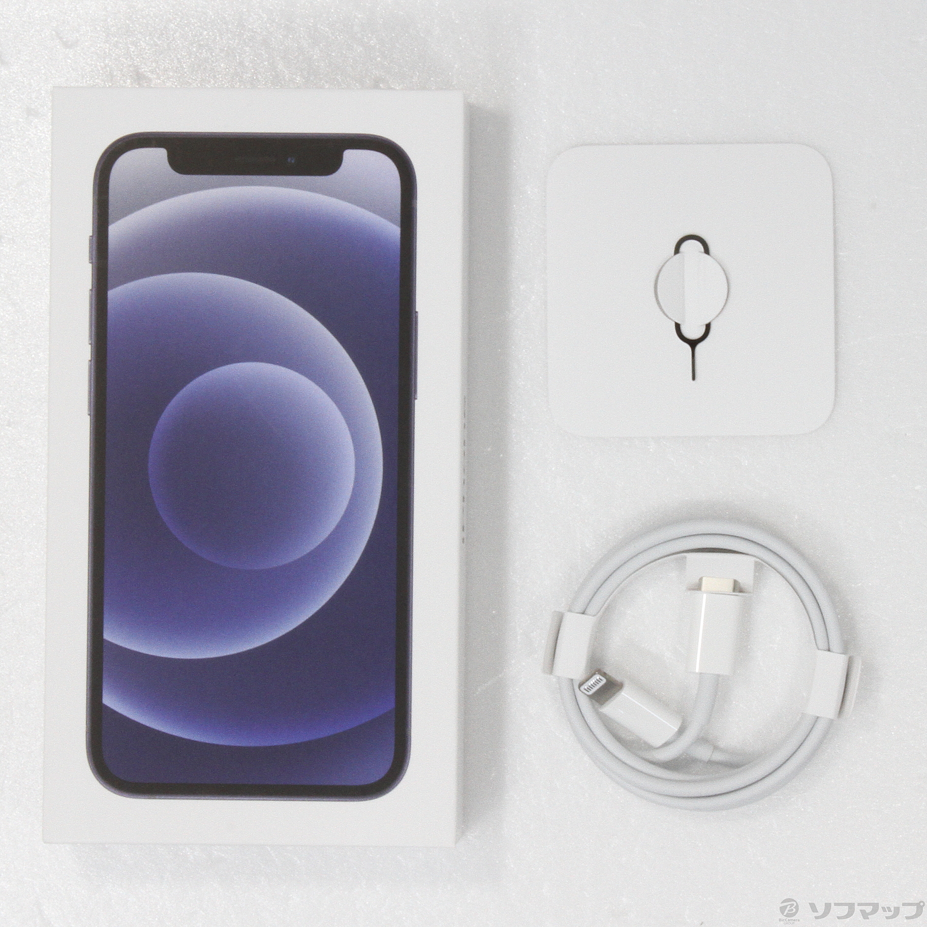 中古】セール対象品 iPhone12 mini 64GB ブラック MGA03J/A SIMフリー