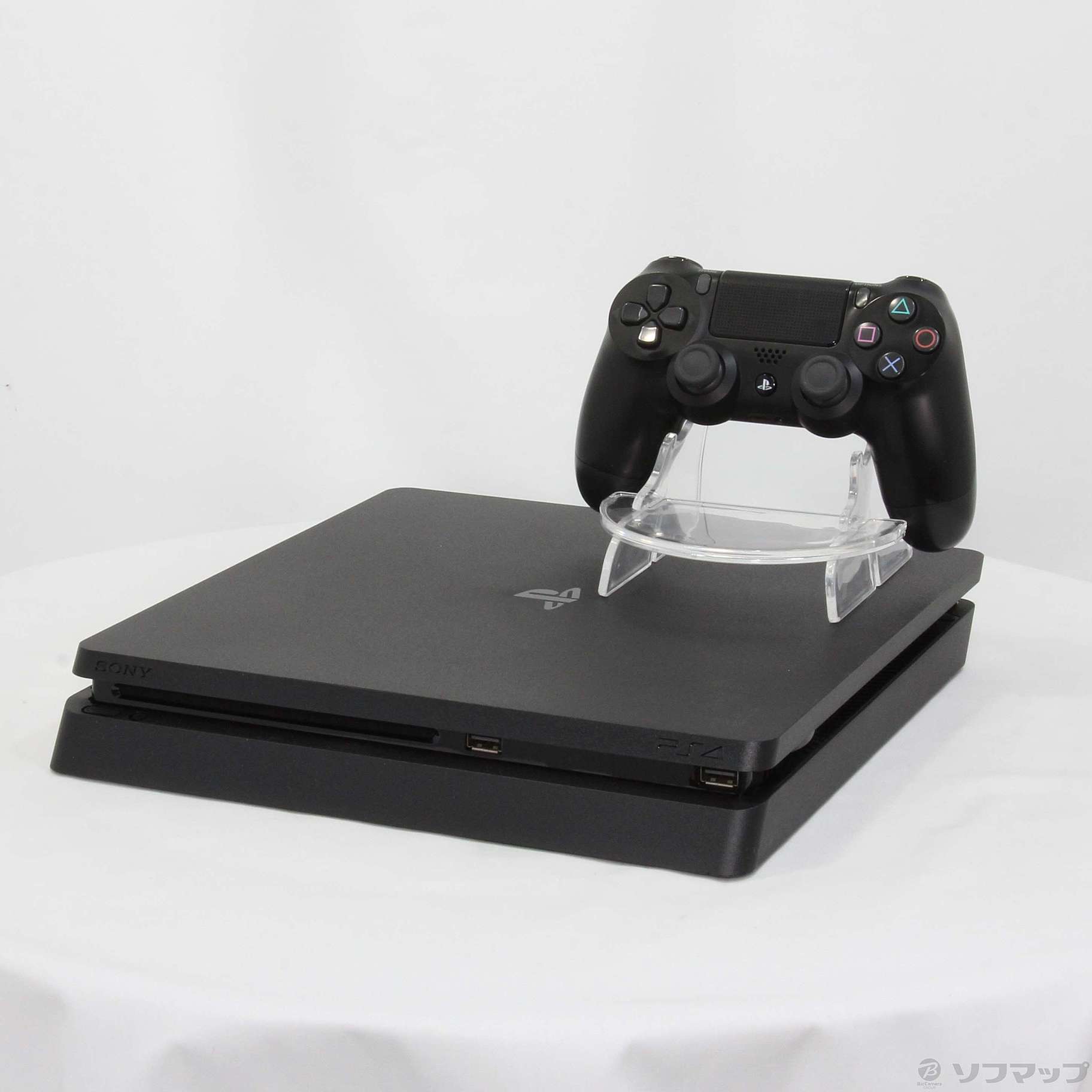 中古】PlayStation 4 ジェット・ブラック 500GB CUH-2200AB01 ...