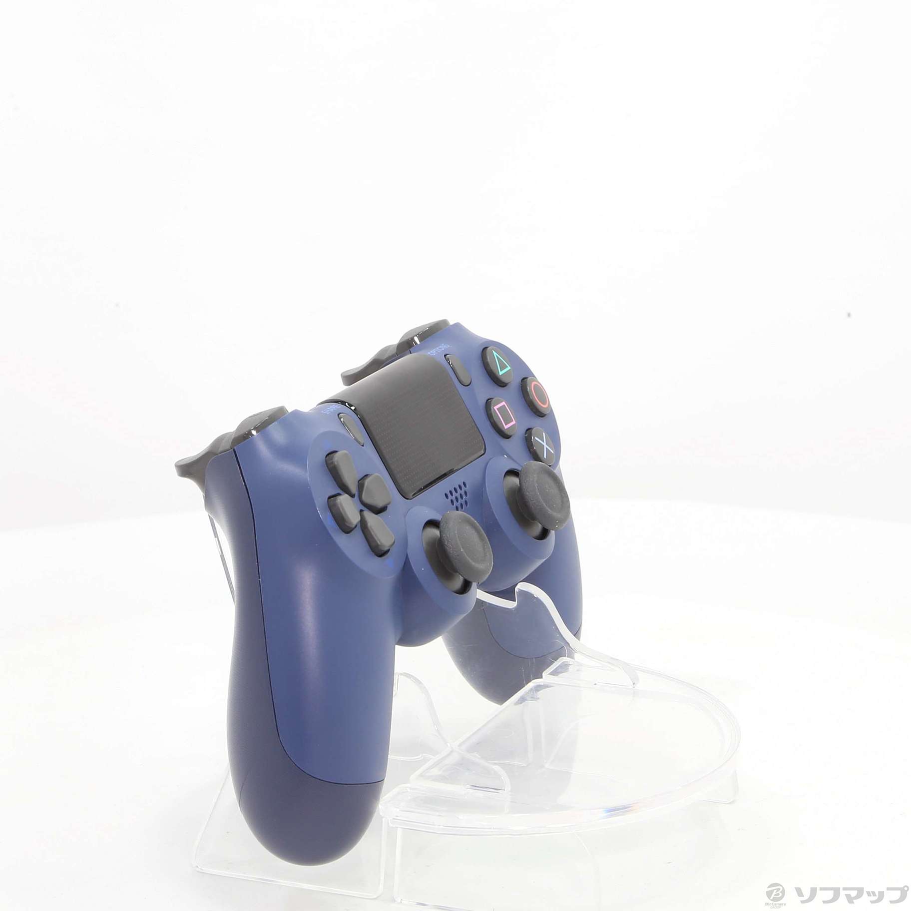 中古】ワイヤレスコントローラー(DUALSHOCKR4) ミッドナイト・ブルー