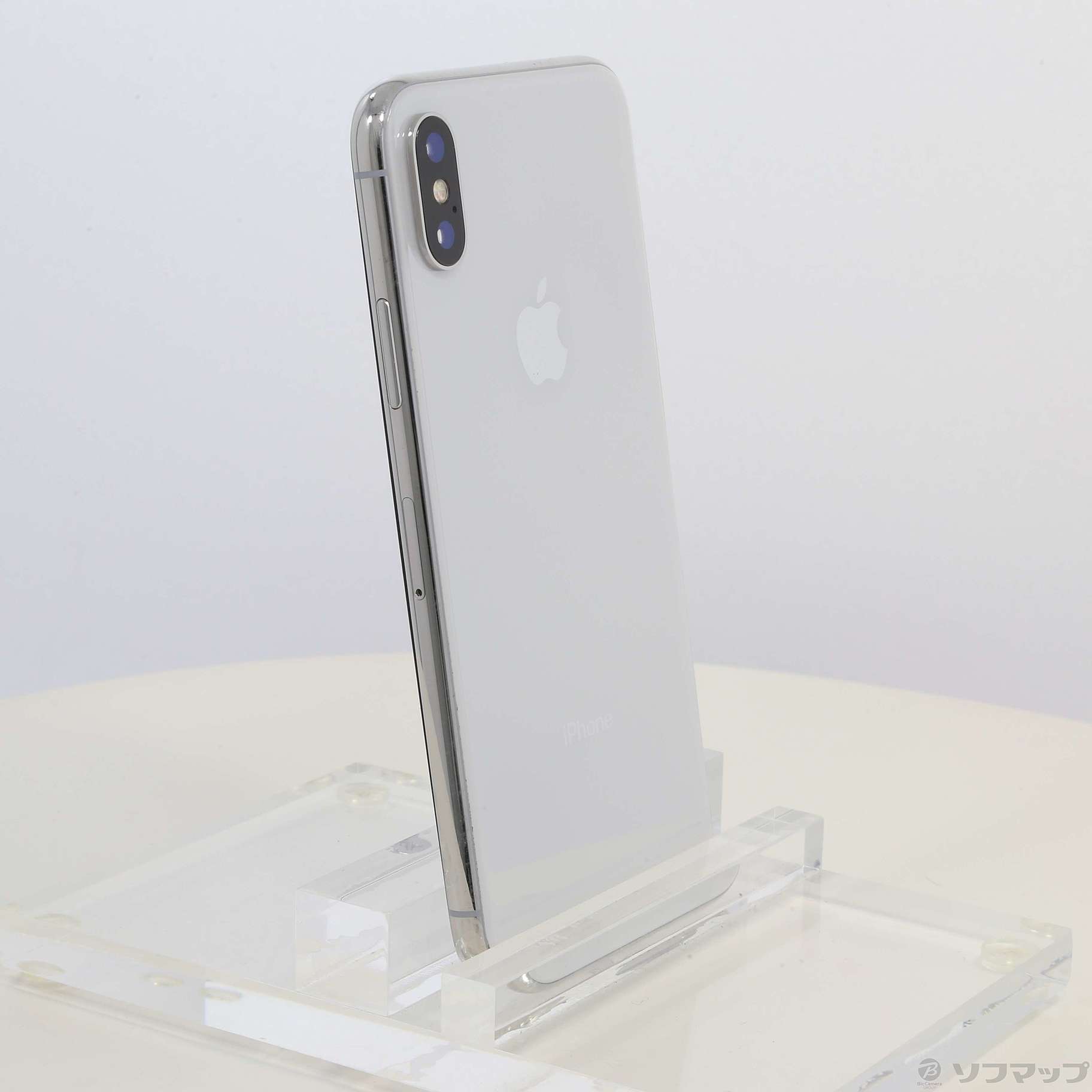 中古】iPhoneX 256GB シルバー MQC22J／A SIMフリー [2133037714935