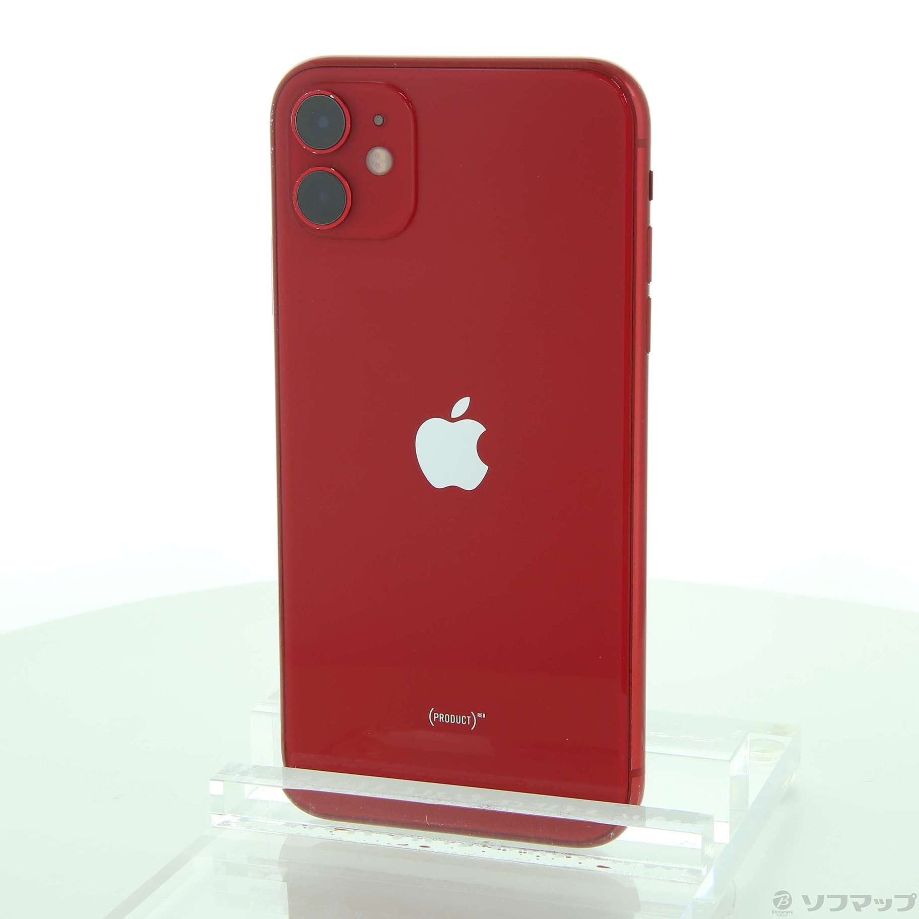 iPhone11 レッド 64GB ＋未使用付属品付 中古】iPhone11 64GB プロダクトレッド MWLV2J／A SIMフリー