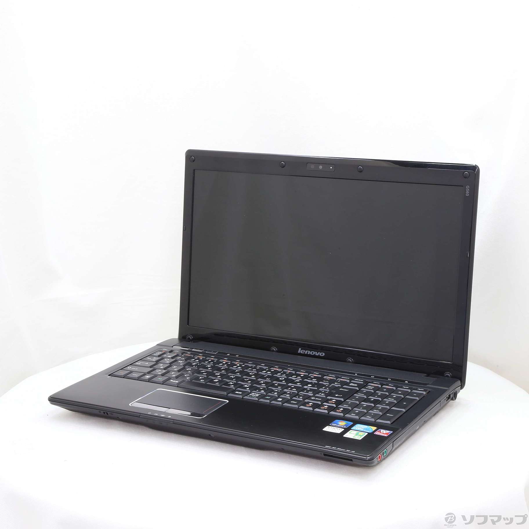 中古】格安安心パソコン Lenovo G560 06798QJ ブラック [2133037722541