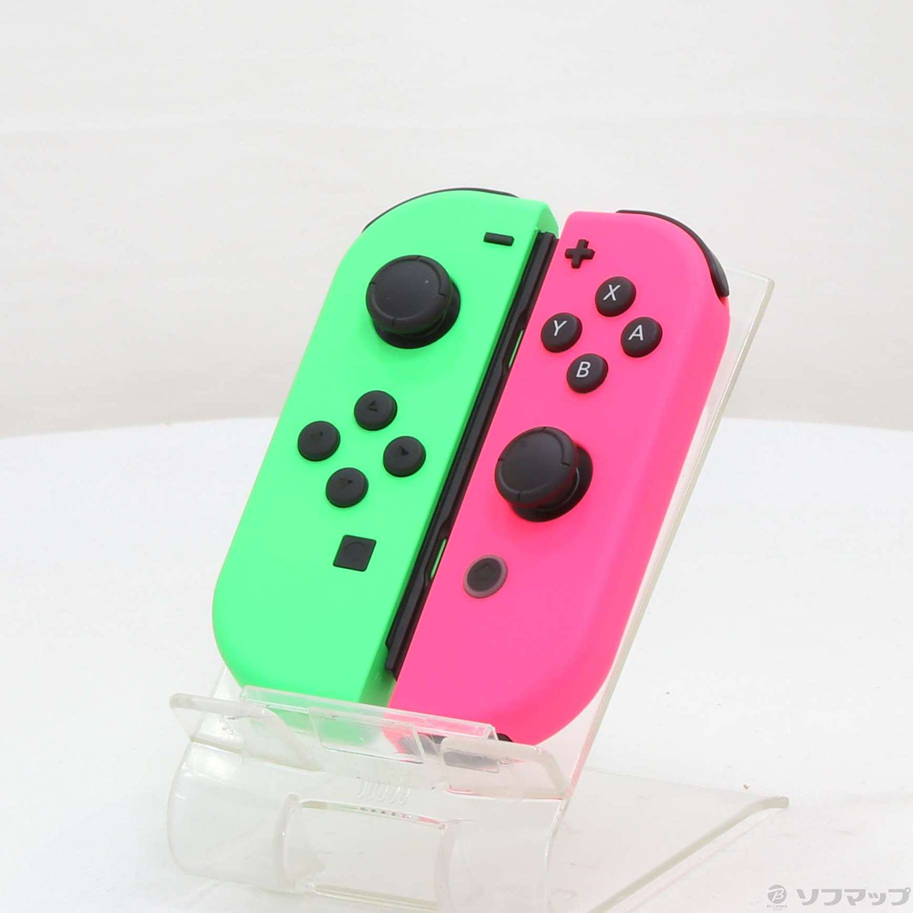 ピンクのス Nintendo Switch - Nintendo Switch 緑xピンクの通販 by