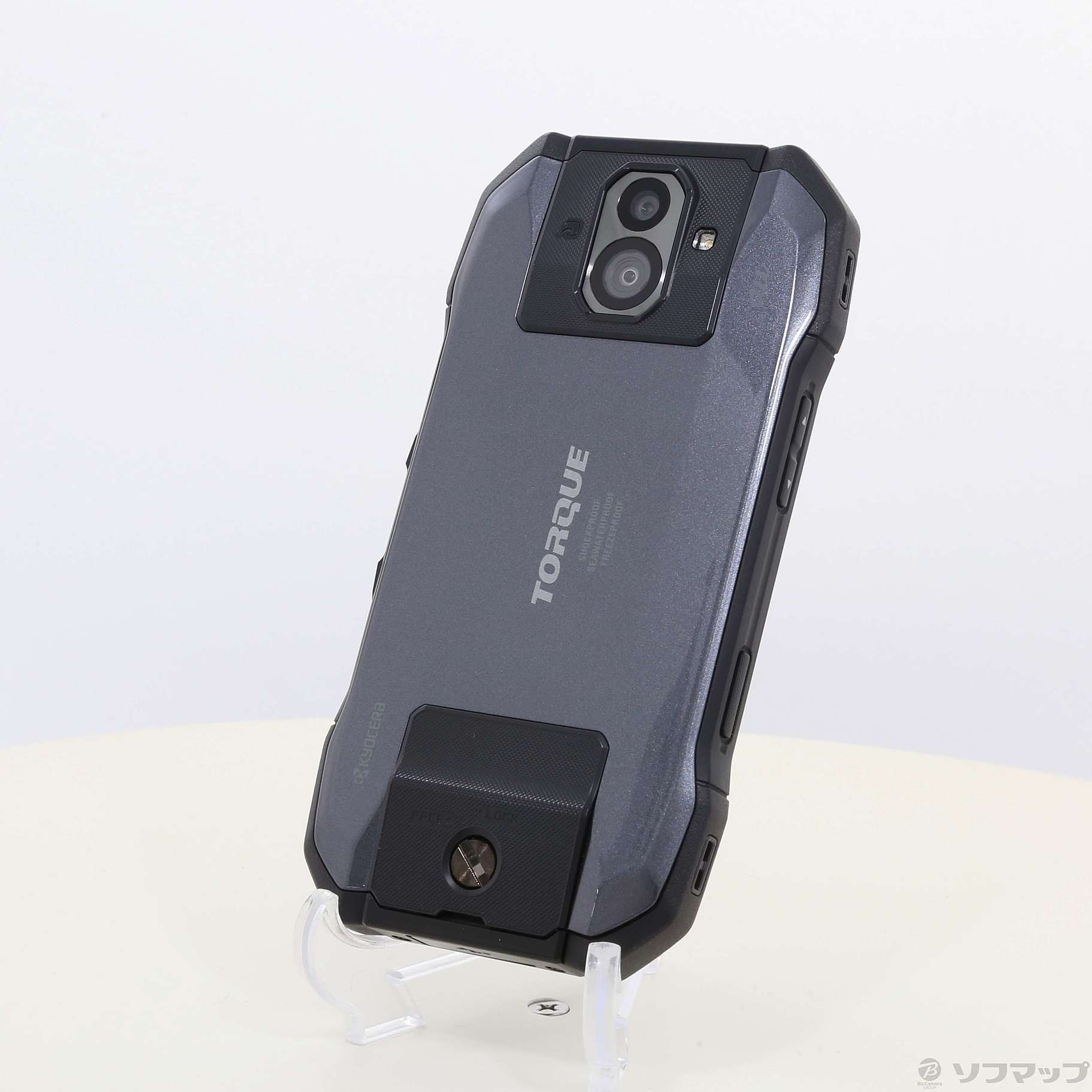 中古】TORQUE G04 64GB ブラック KYV46 auロック解除SIMフリー ◇09/10