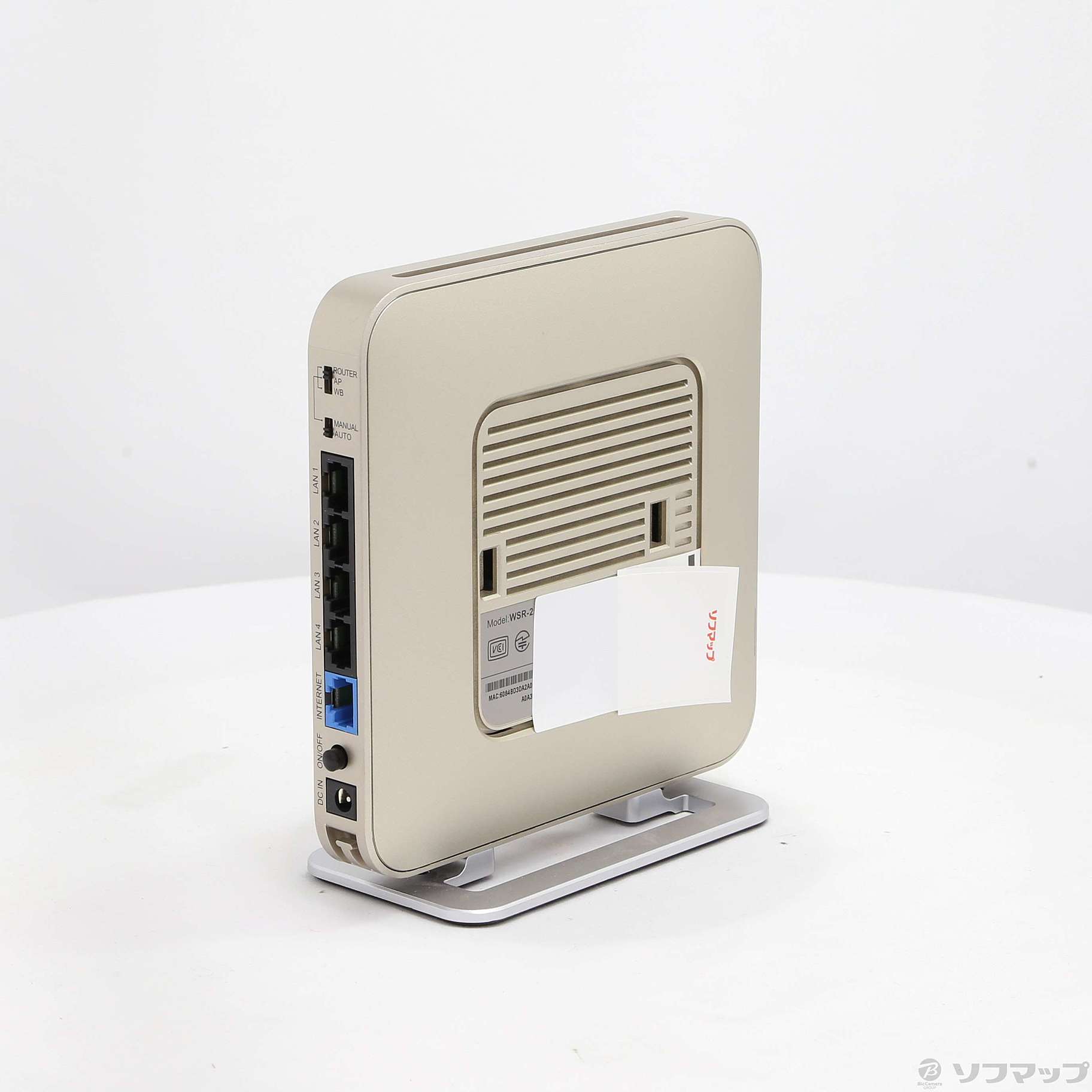 中古】AirStation WSR-2533DHP/M-CG シャンパンゴールド 中古】AirStation WSR-2533DHP/M-CG シャンパンゴールド