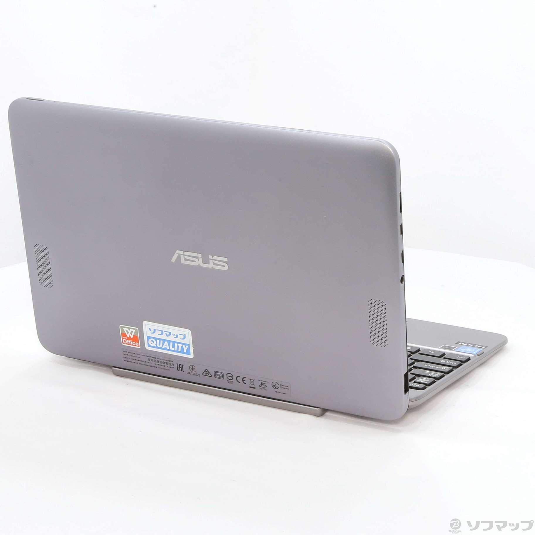 中古】TransBook T101HA T101HA-G128 グレーシアグレー 〔Windows 10