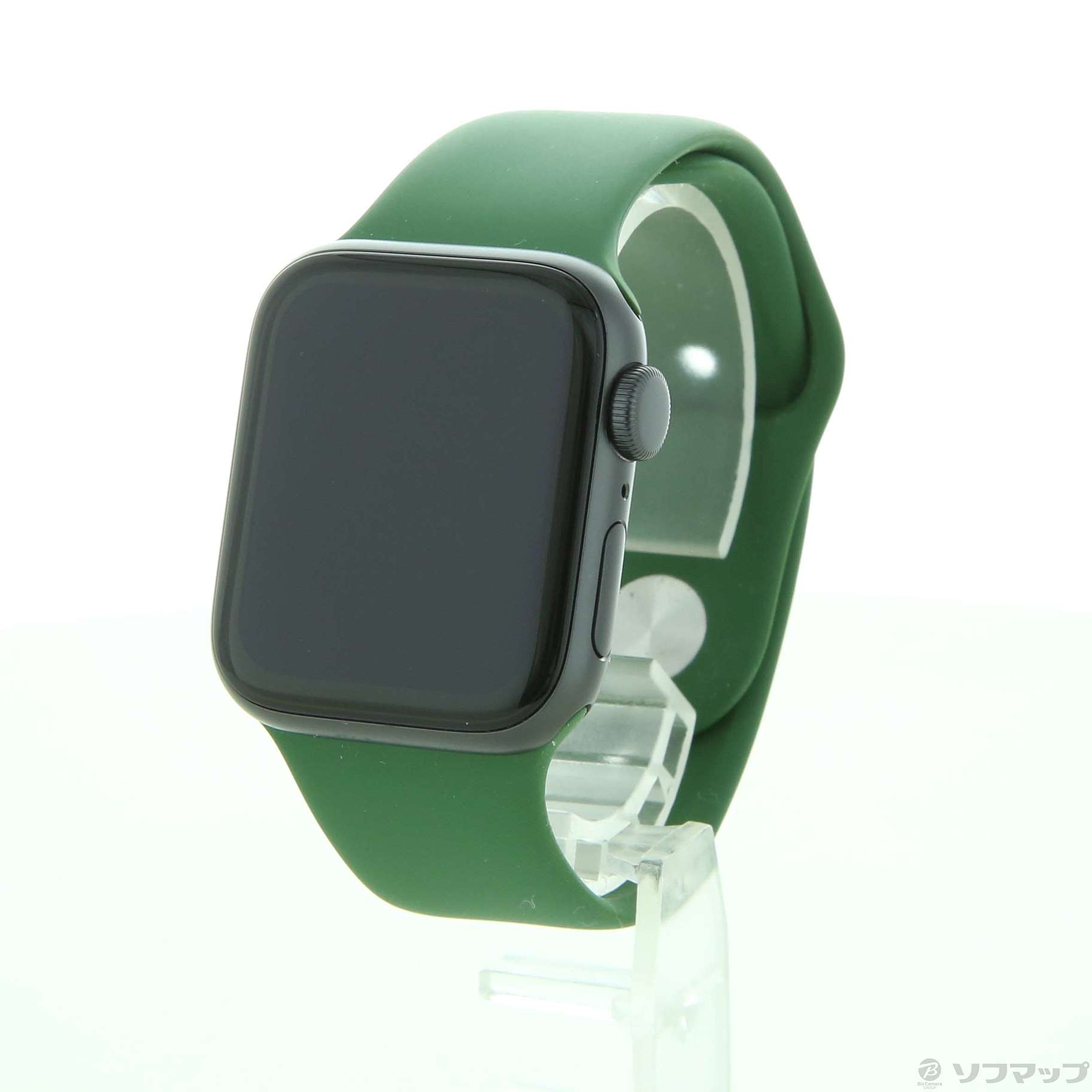 Apple Watch SE GPS 40mm スペースグレイアルミニウムケース クローバースポーツバンド