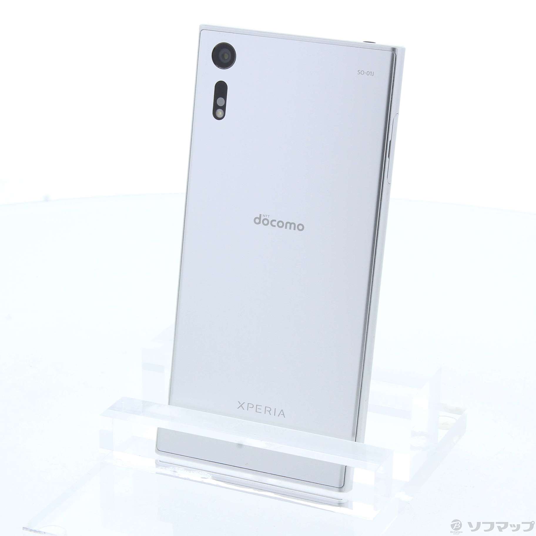 中古】Xperia XZ 32GB プラチナ SO-01J docomoロック解除SIM
