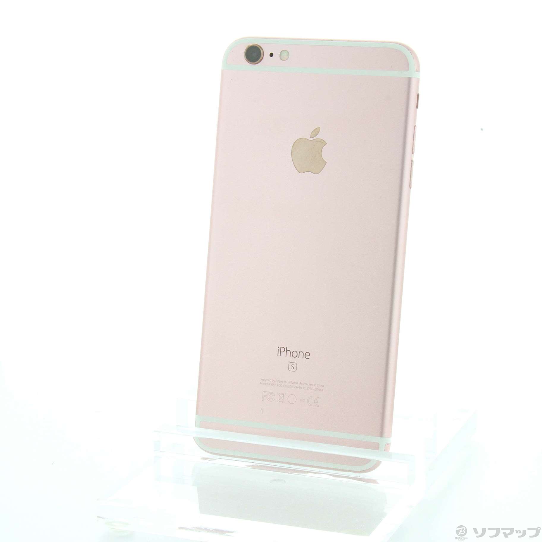 中古】iPhone6s Plus 64GB ローズゴールド MKU92J／A SIMフリー ◇05