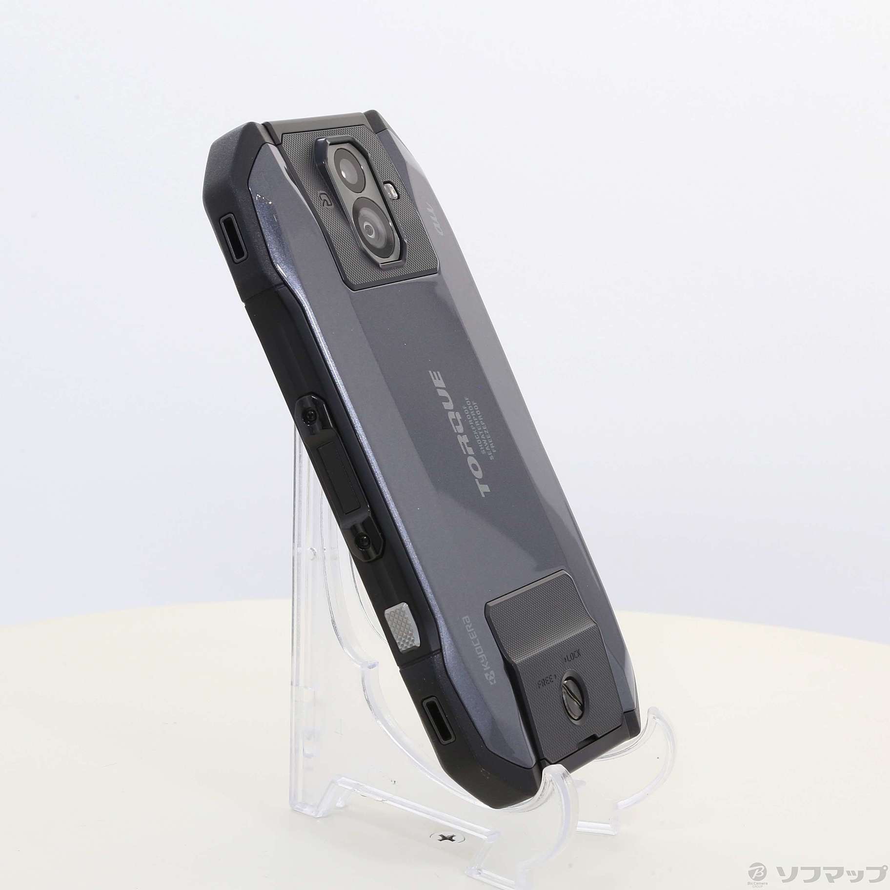 中古】TORQUE G04 64GB ブラック KYV46 auロック解除SIMフリー