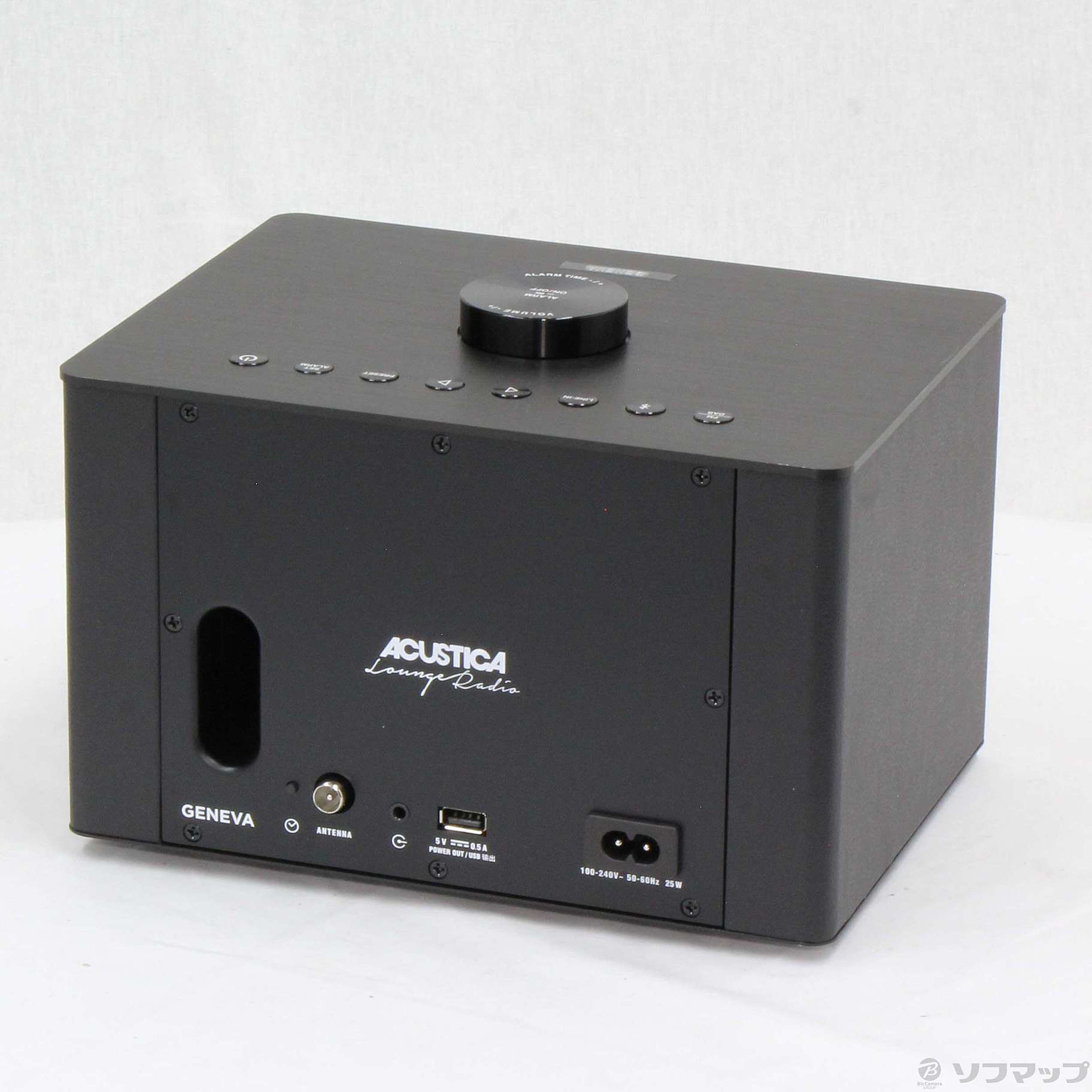ブルートゥーススピーカーAcustica Lounge GENEVA BLACK 美品＊GENEVA