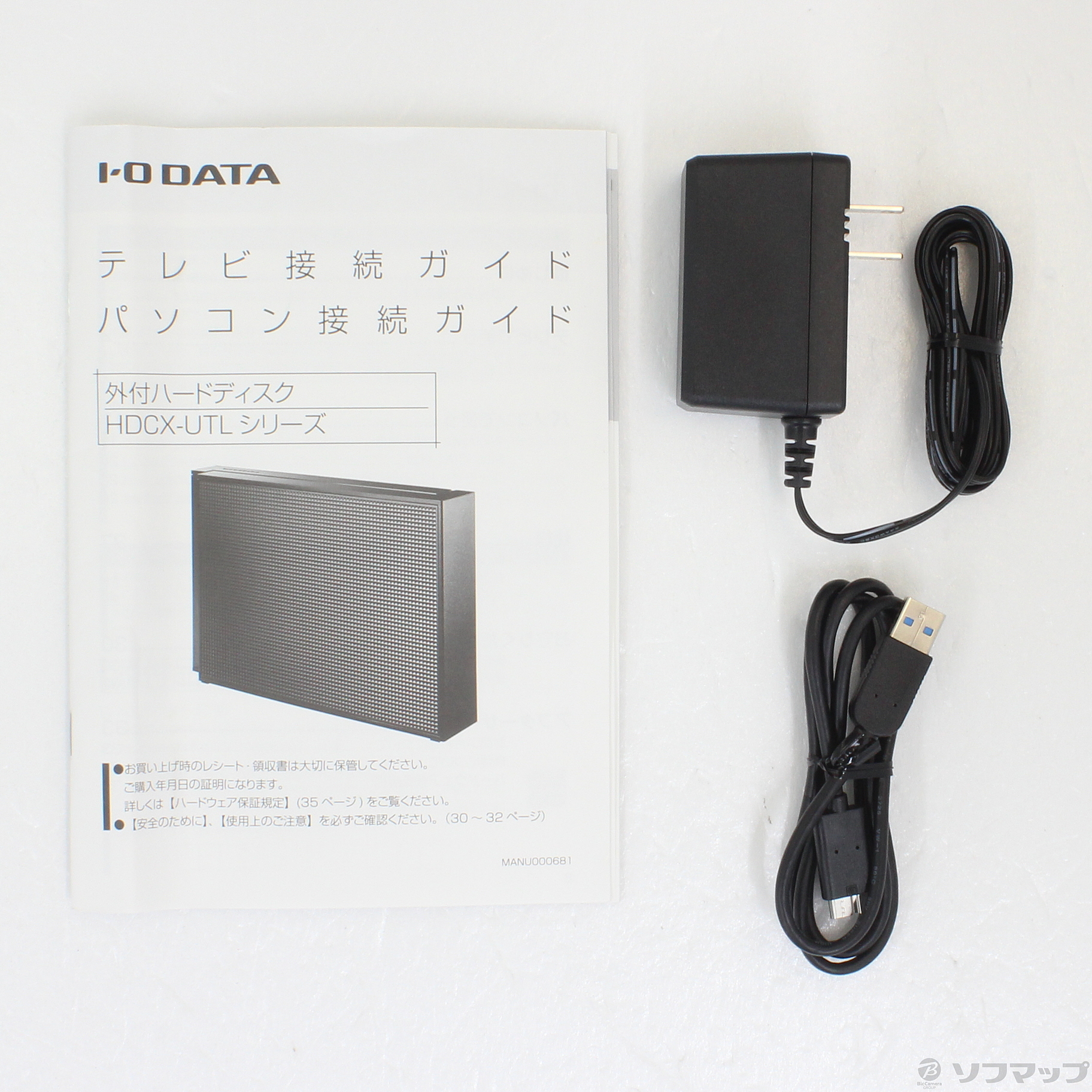 【新品】I/O DATA HDCX-UTL6K (USB3.2外付HDD6TB)